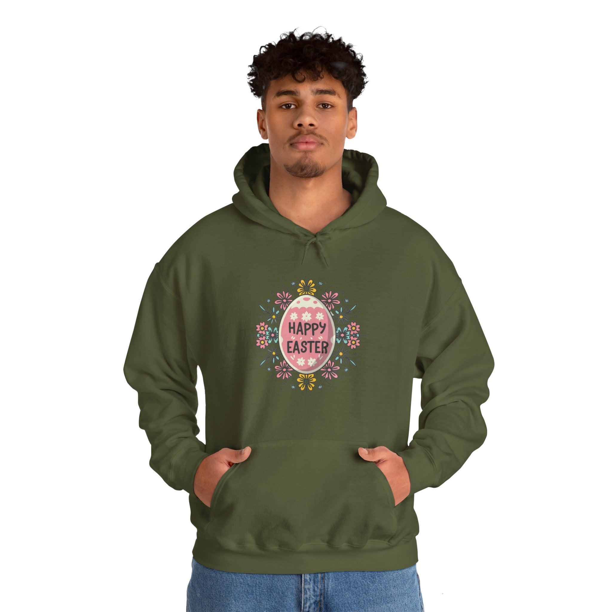 Happy Easter Unisex Heavy Blend™ Hooded Sweatshirt