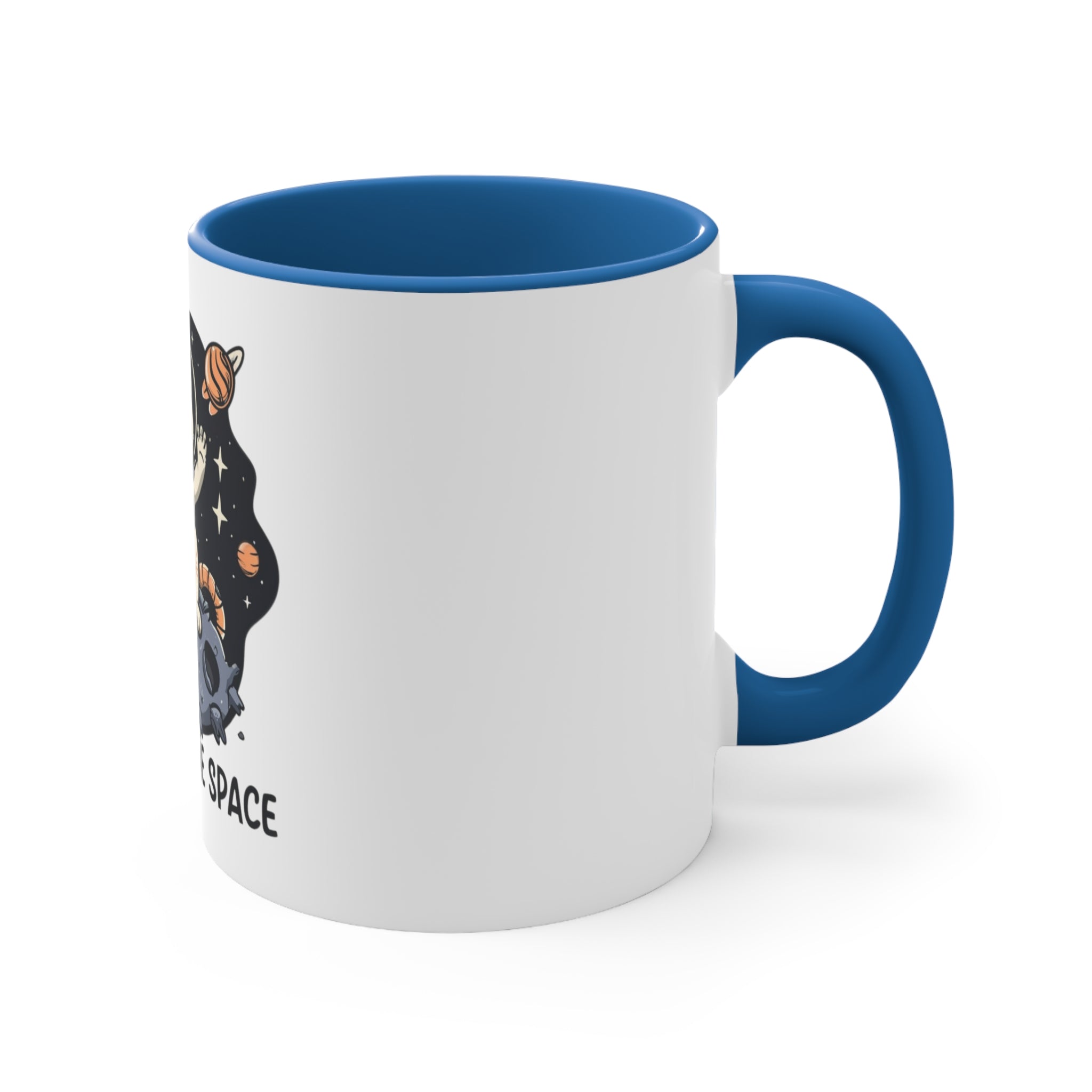 I Need Some Space White Mug 11oz