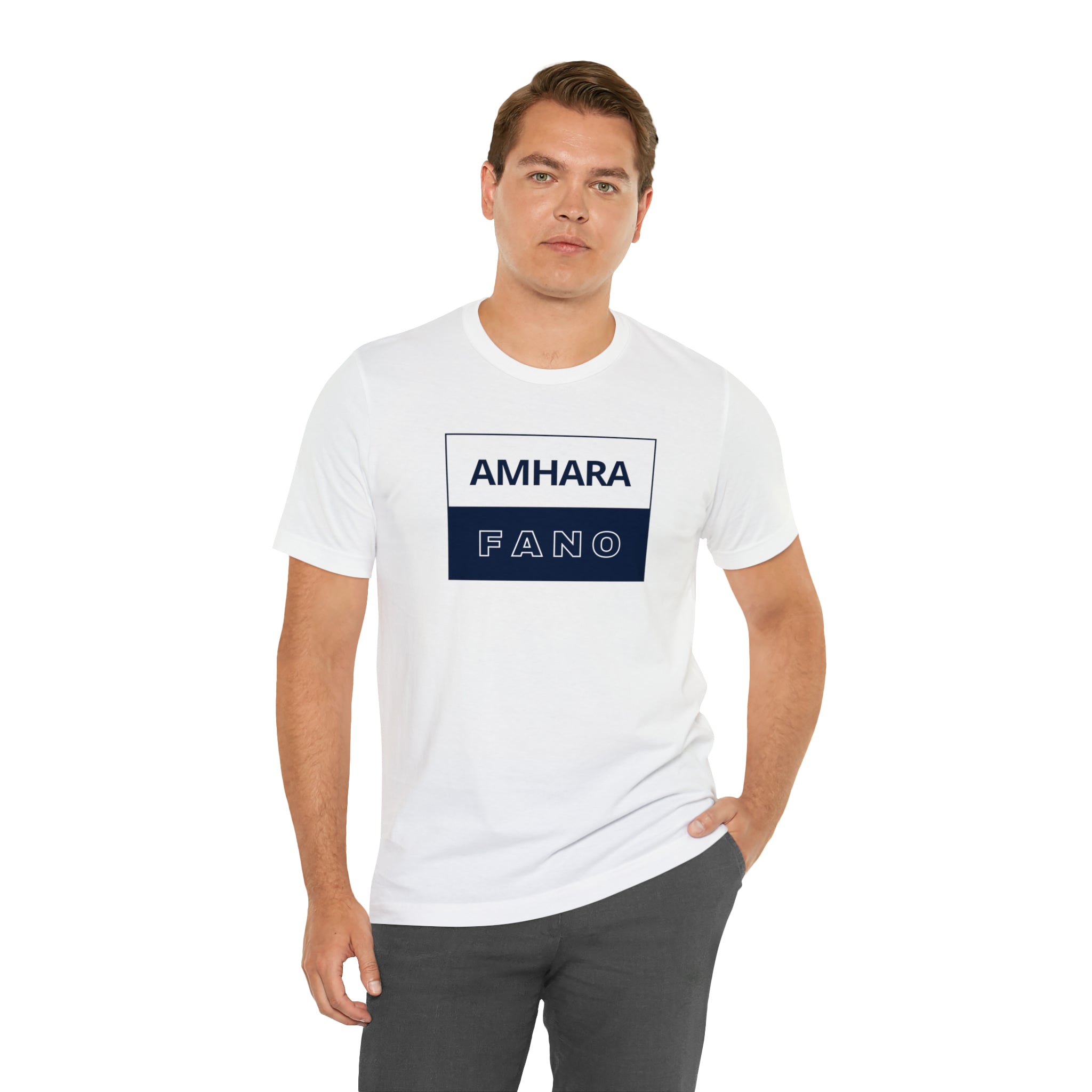 AMHARA FANO UNISEX JERSEY SHORT SLEEVE TEE