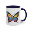 Butterfly Accent Coffee Mug (11, 15oz)