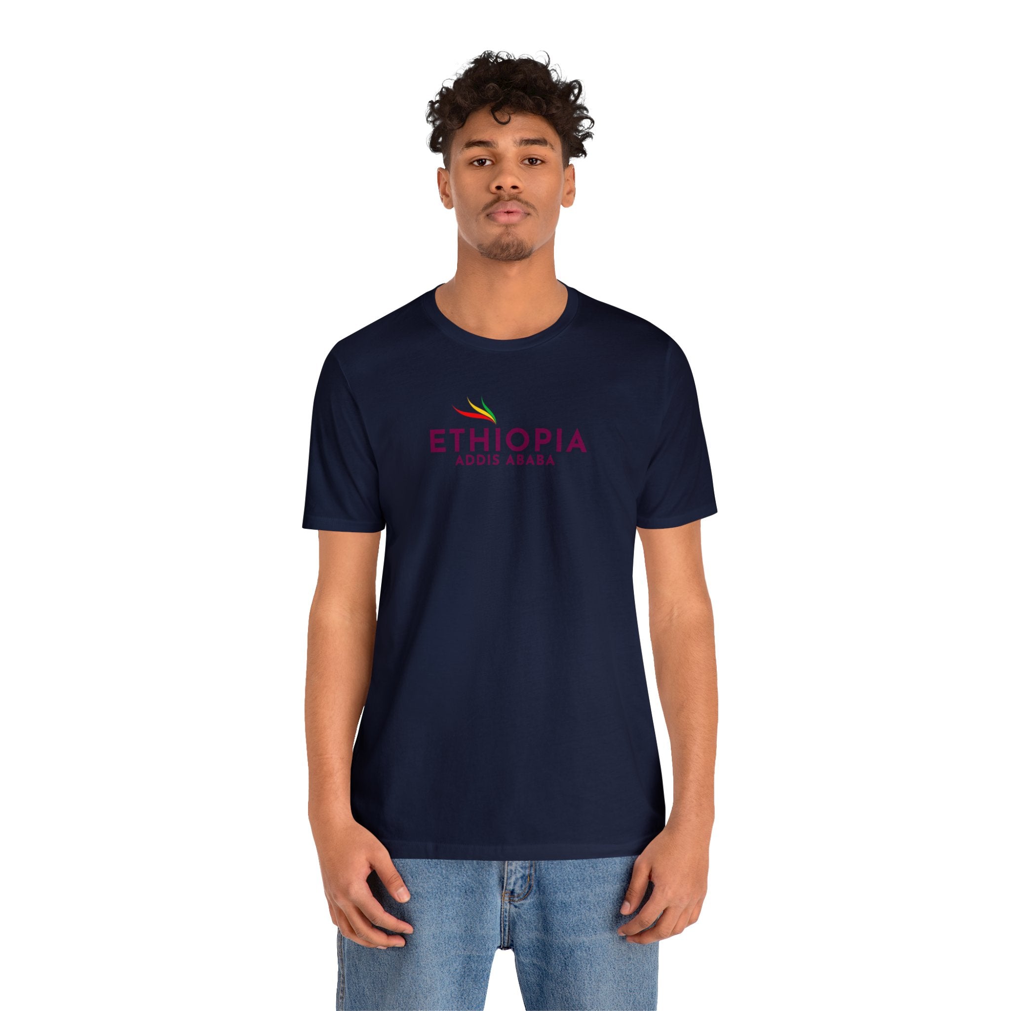 Ethiopia Addis Ababa Unisex Jersey Short Sleeve Tee