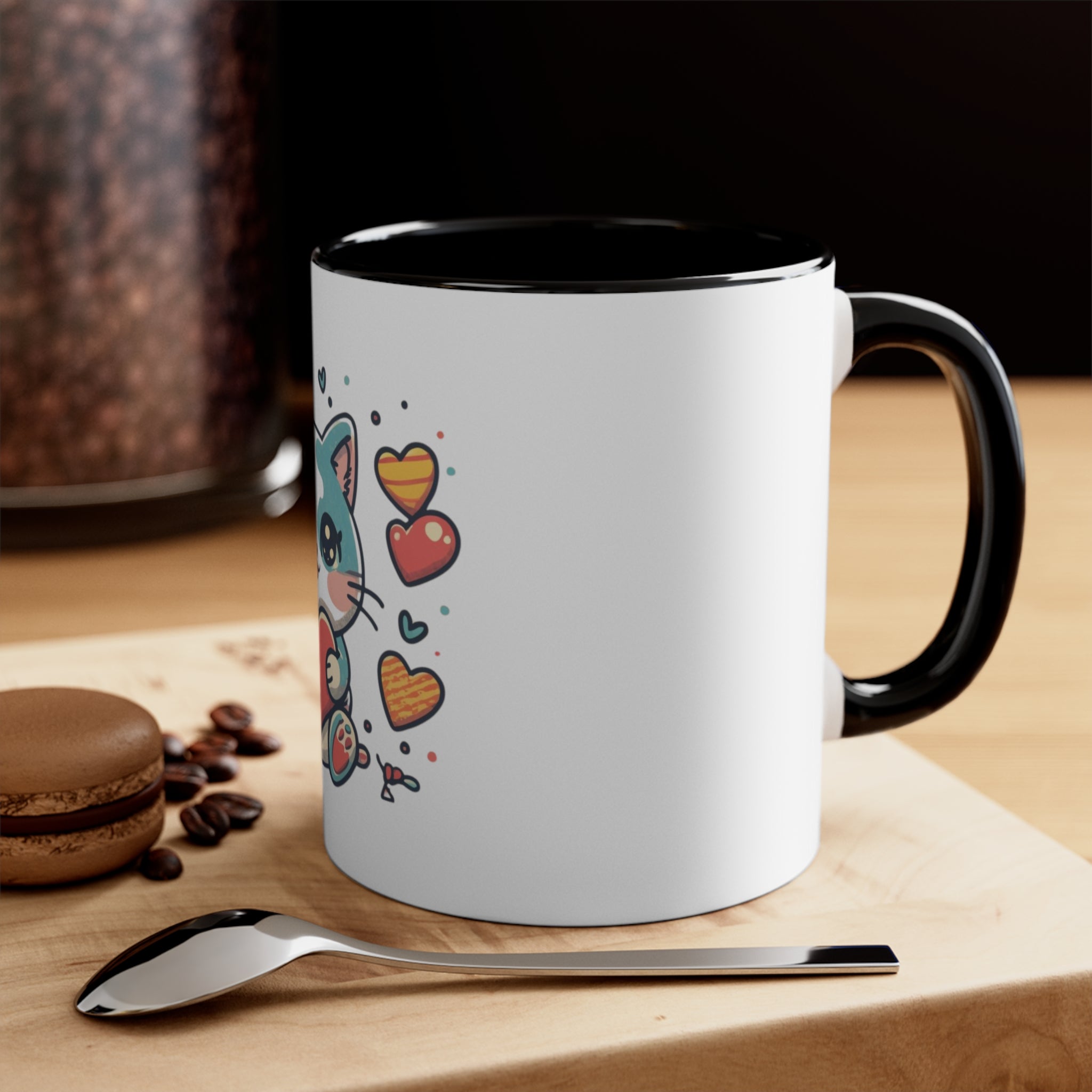 Cute Cat White Mug 11oz