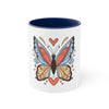 Butterfly White Mug 11oz