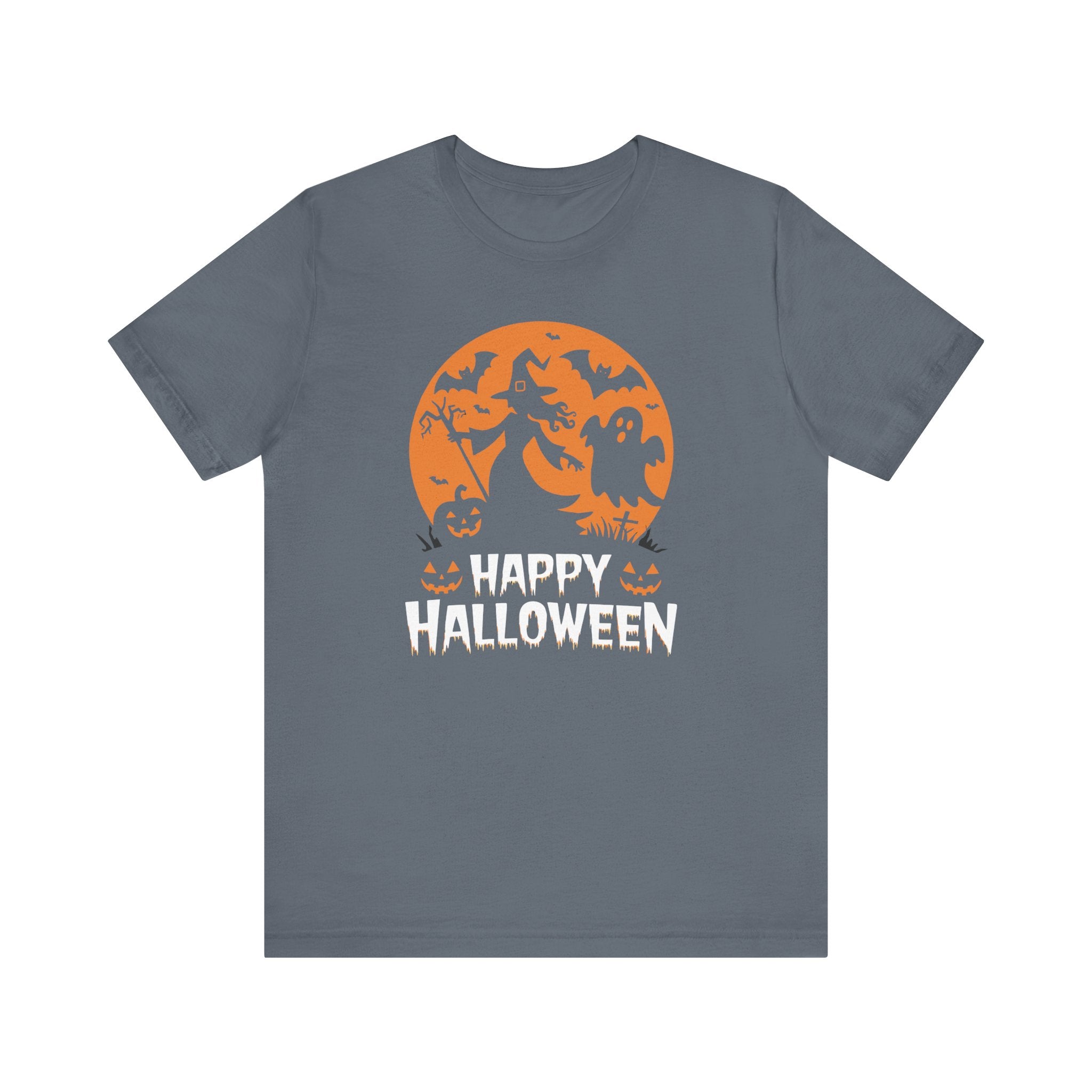 Happy Halloween Unisex Jersey Short Sleeve Tee