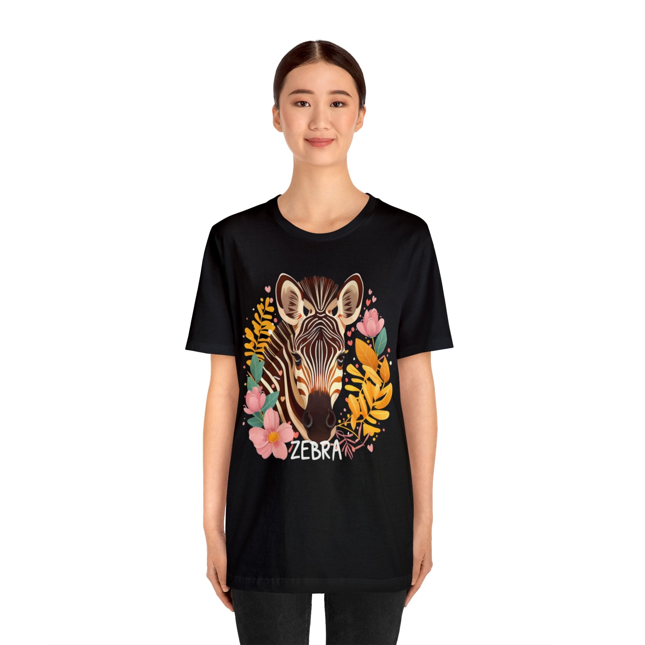 Zebra Unisex Jersey Short Sleeve Tee