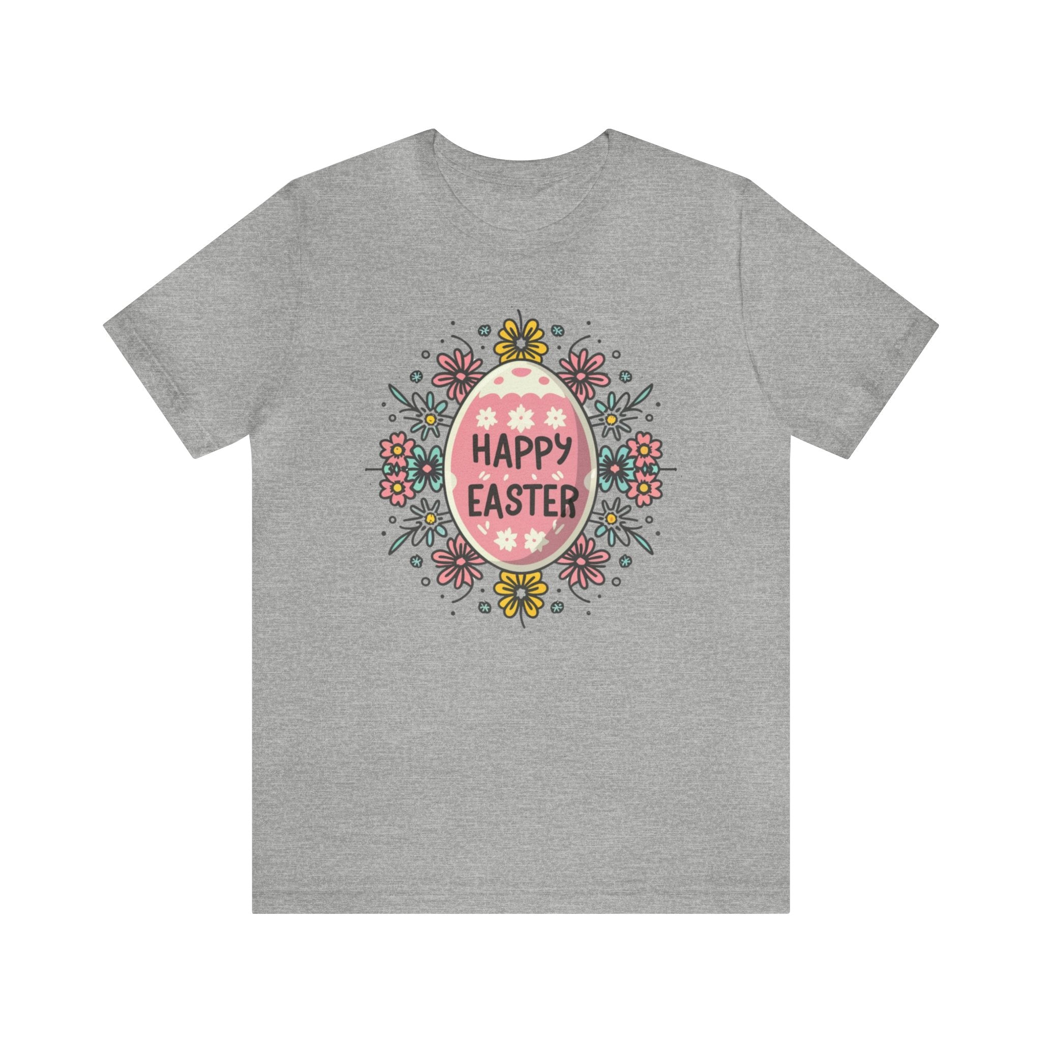 Happy Easter Unisex Jersey Short Sleeve Tee