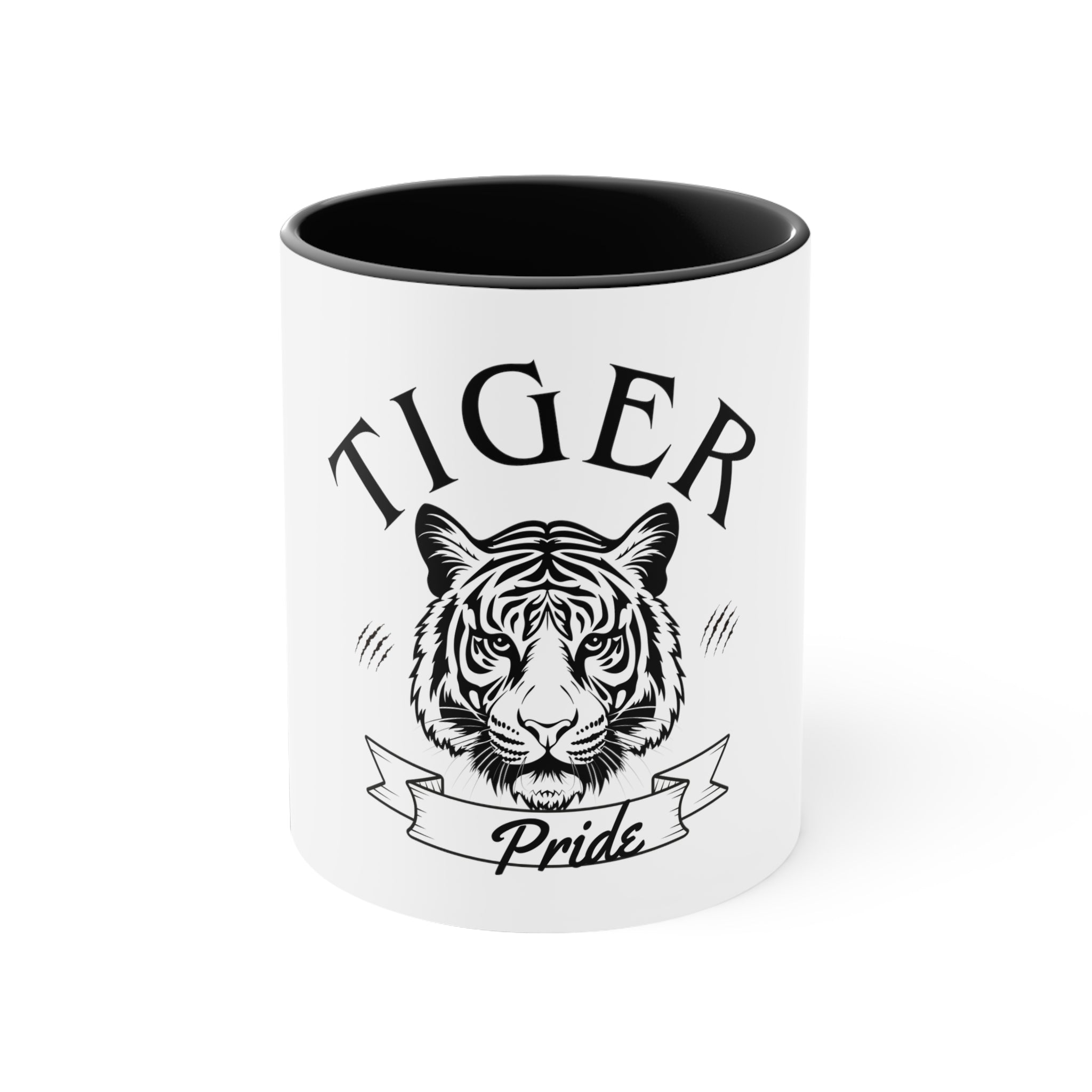 Tiger Pride White Mug 11oz