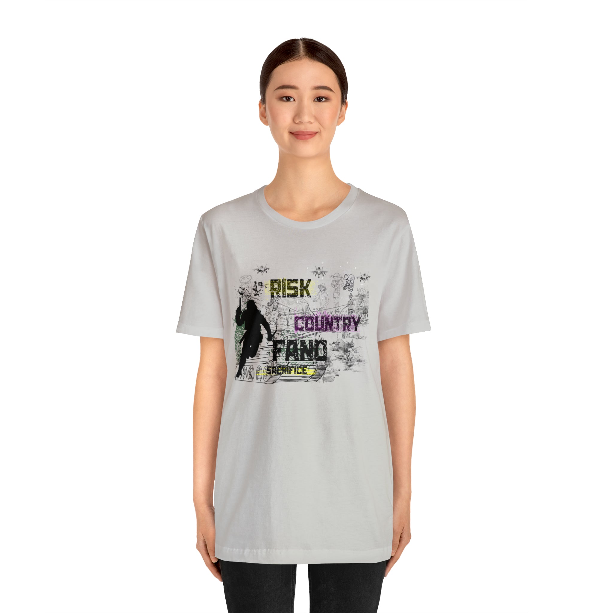 RISK FANO UNISEX JERSEY T-SHIRT