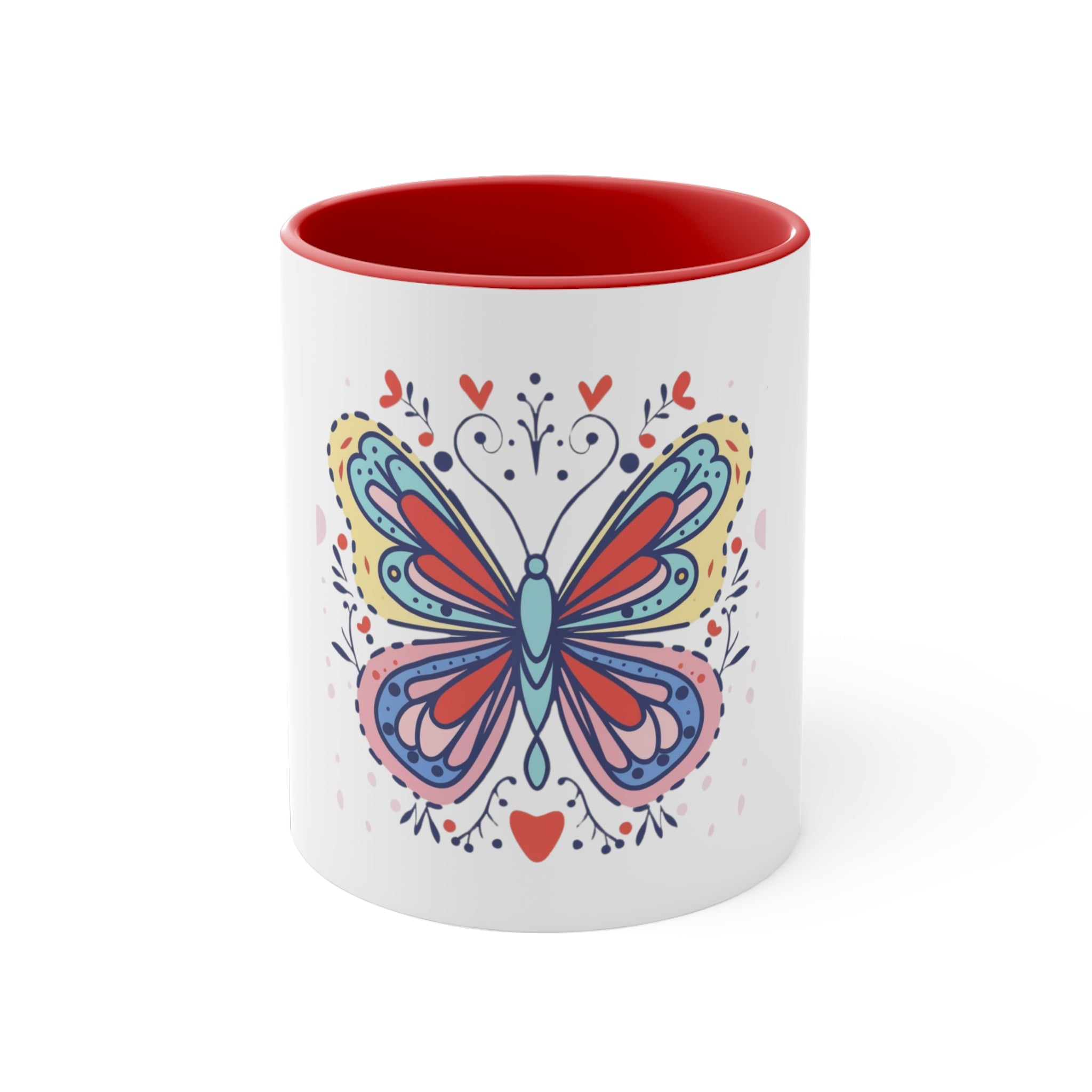 Butterfly White Mug 11oz