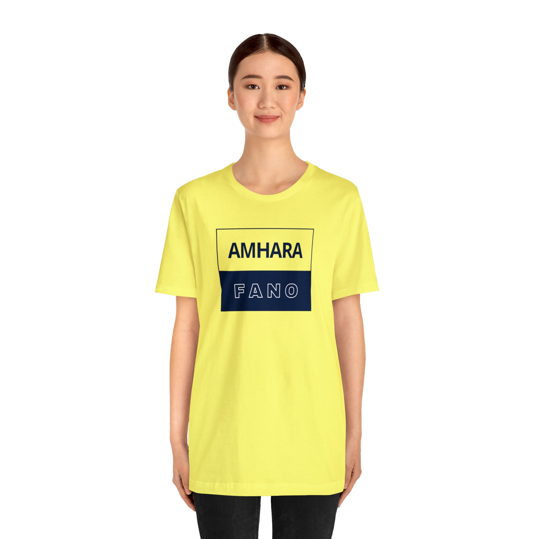 AMHARA FANO UNISEX JERSEY SHORT SLEEVE TEE