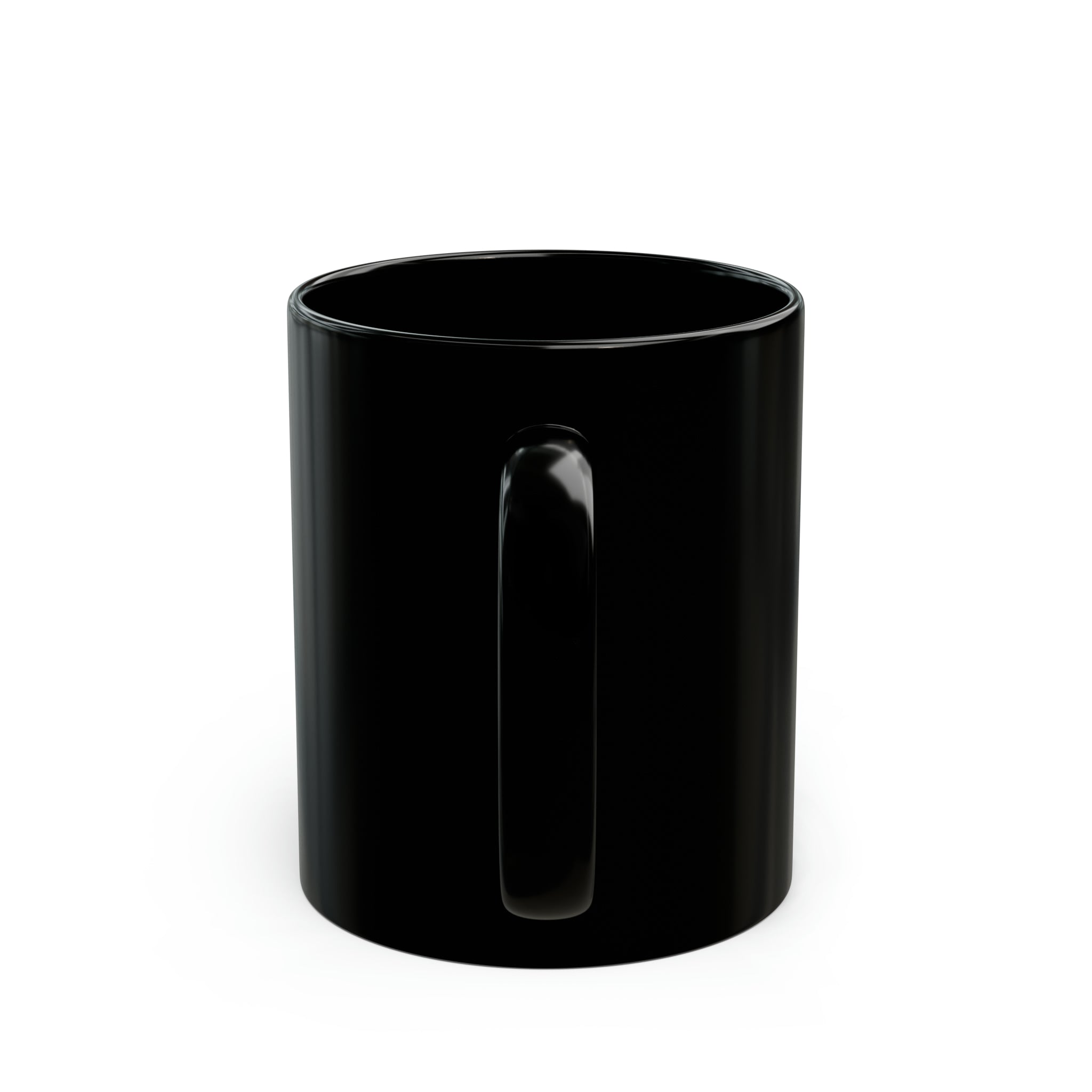 Fox 11oz Black Mug