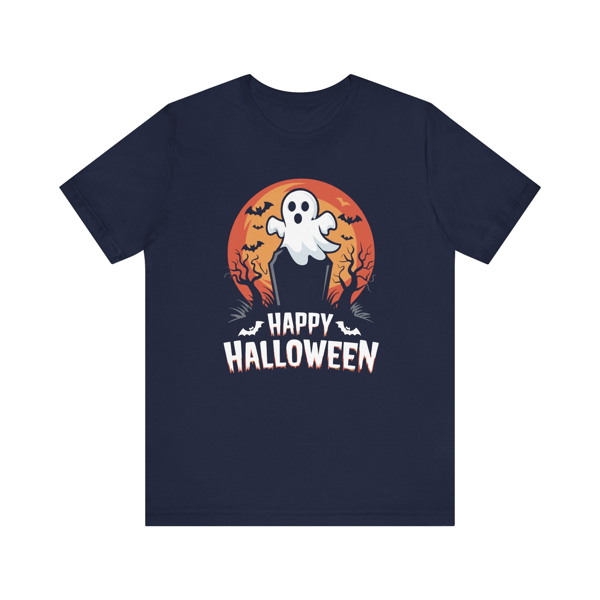 Happy Halloween Unisex Jersey Short Sleeve Tee