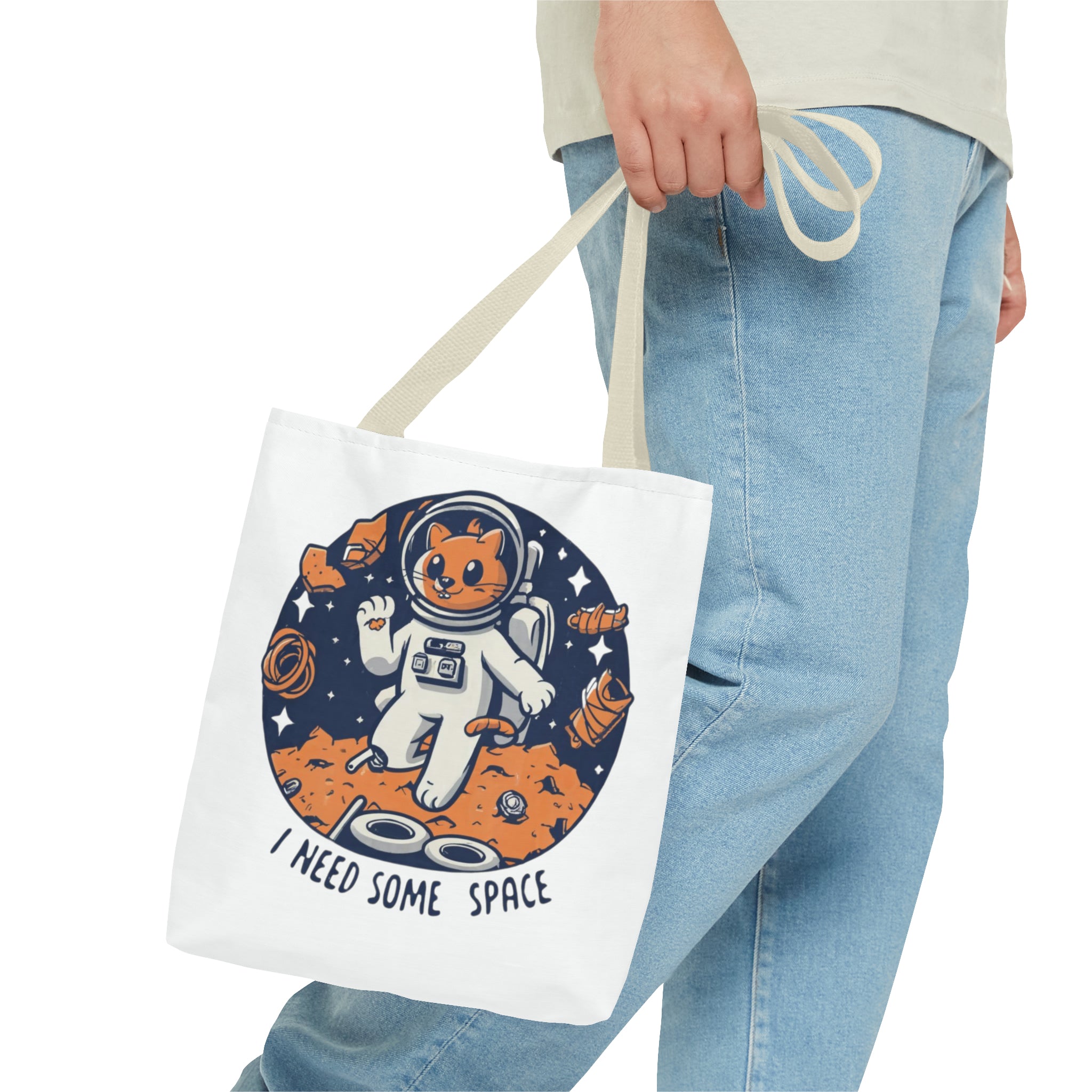 I Need Some Space Tote Bag (AOP)