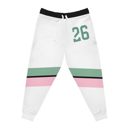 Mint 26 Athletic Joggers (AOP)