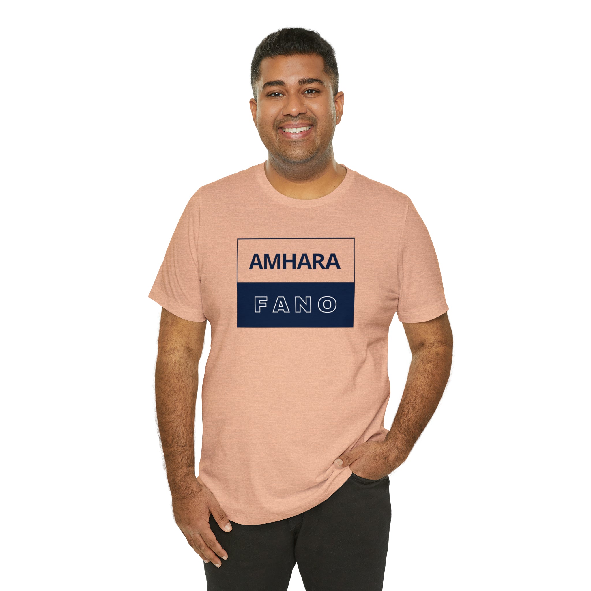 AMHARA FANO UNISEX JERSEY SHORT SLEEVE TEE