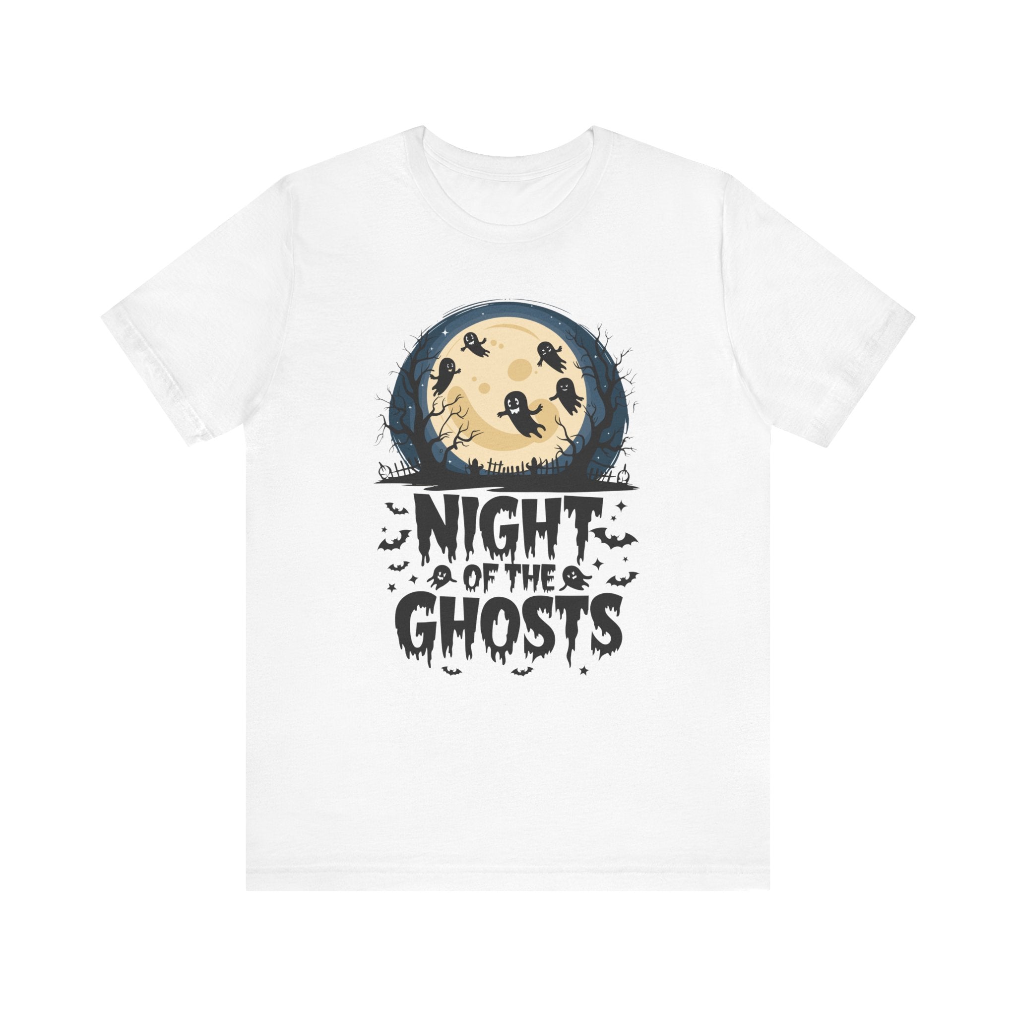 Night of Ghosts Unisex Jersey Short Sleeve Tee