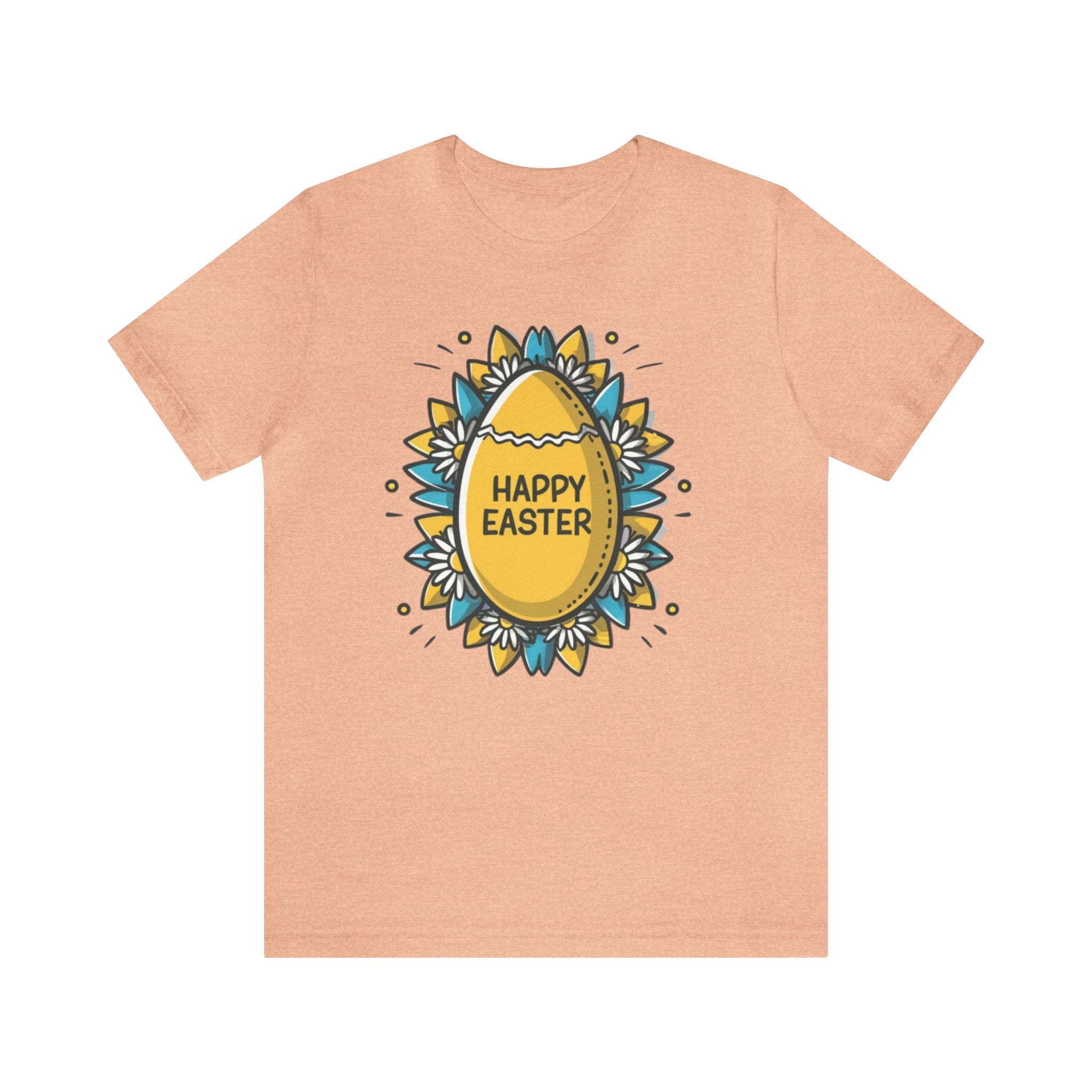 Happy Easter Unisex Jersey Short Sleeve Tee