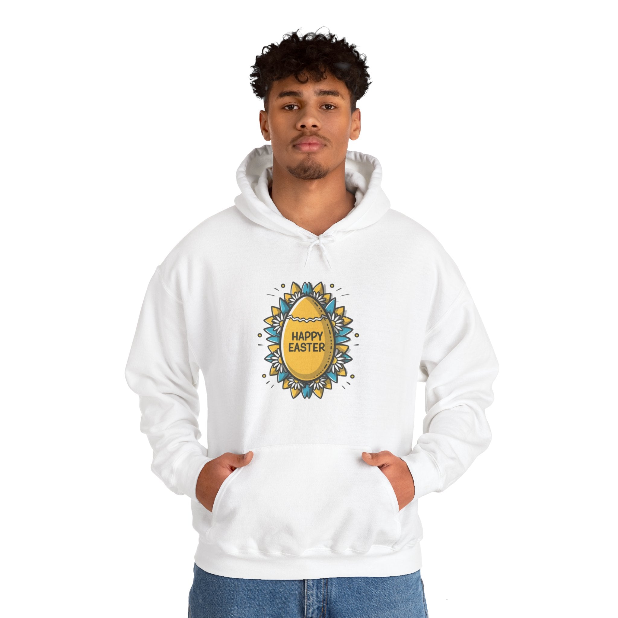 Happy Easter Unisex Heavy Blend™ Hooded Sweatshirt