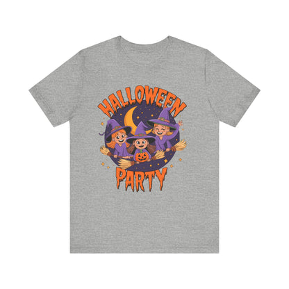 Halloween Party Unisex Jersey Short Sleeve Tee
