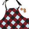 Red plaid Apron