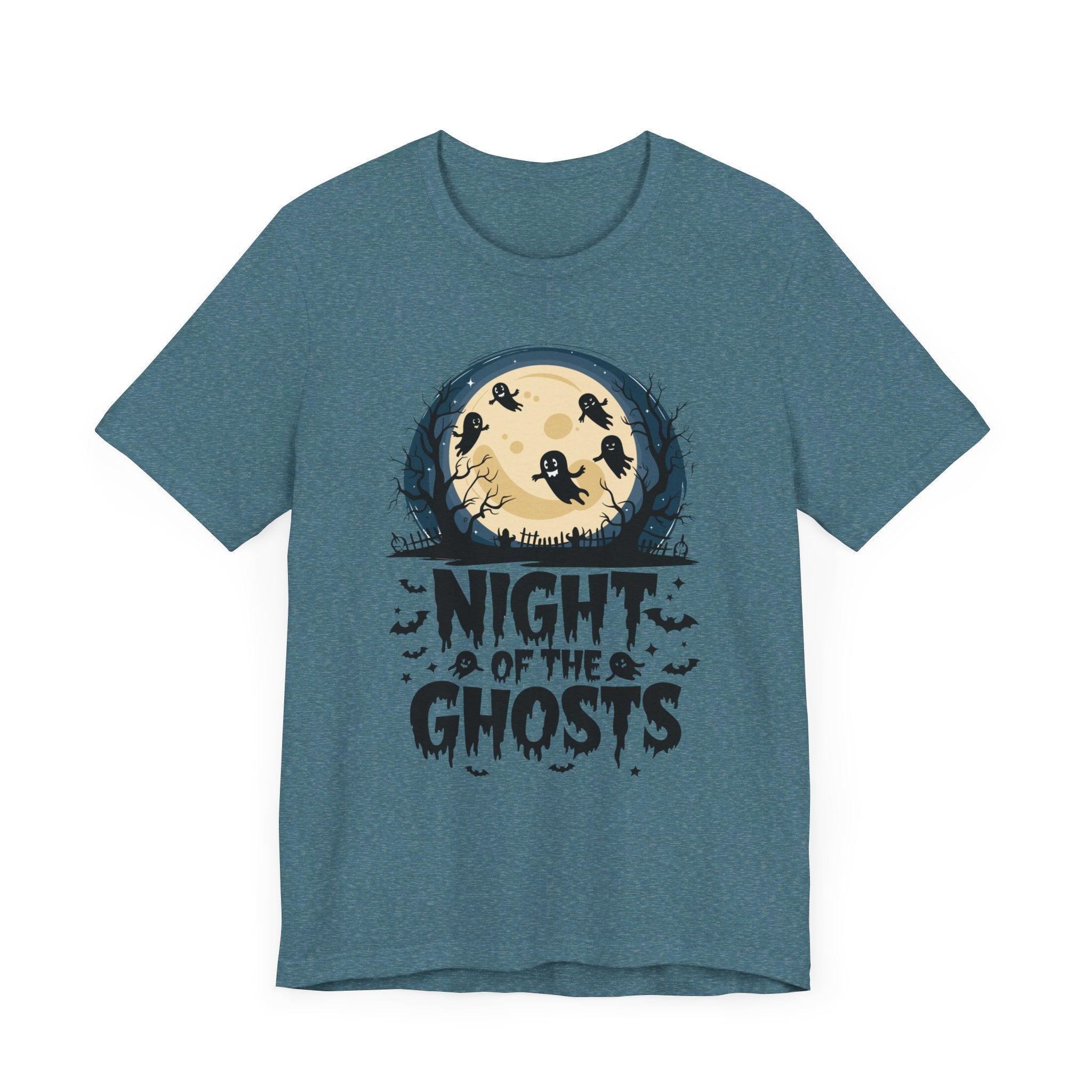 Night of Ghosts Unisex Jersey Short Sleeve Tee