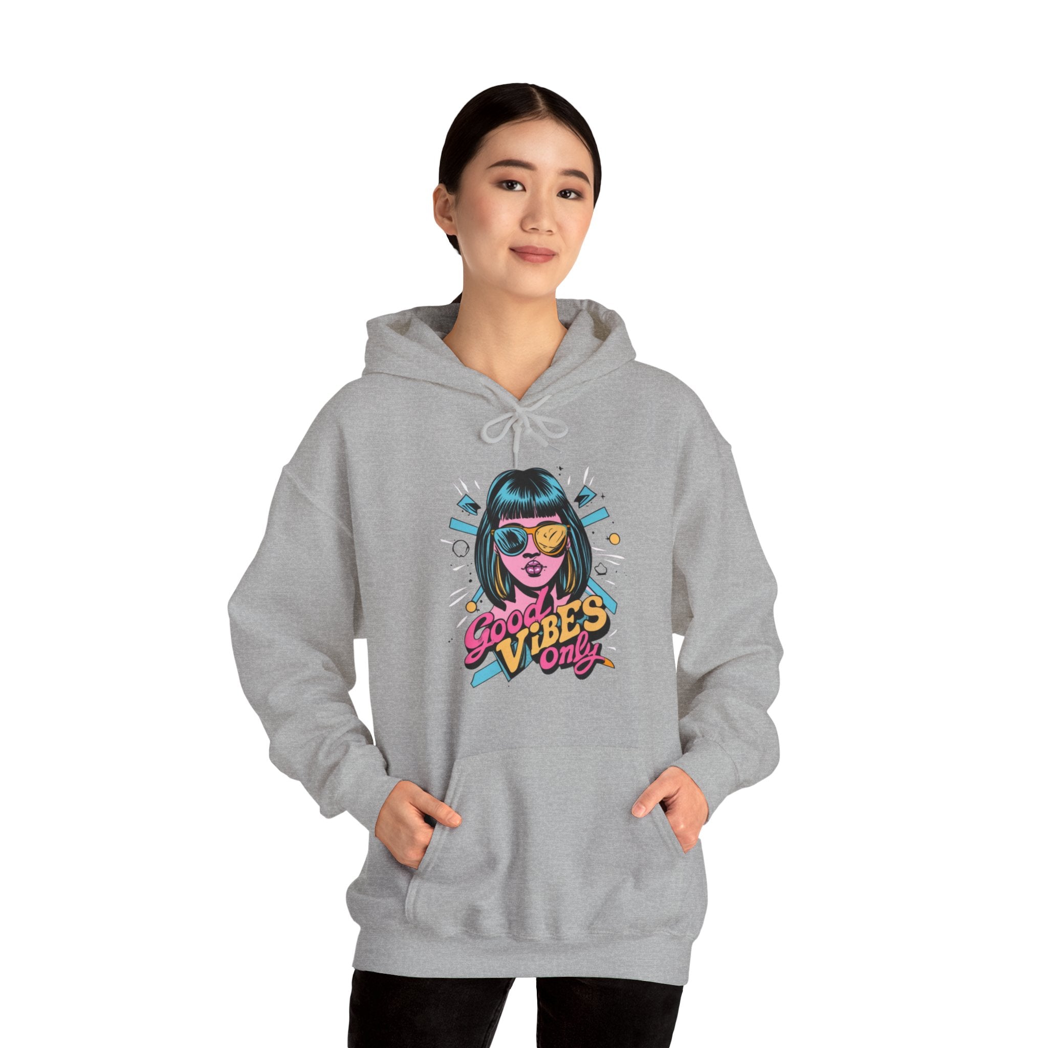 Good Vibes Only Unisex Heavy Blend™ Hooded Sweatshirt