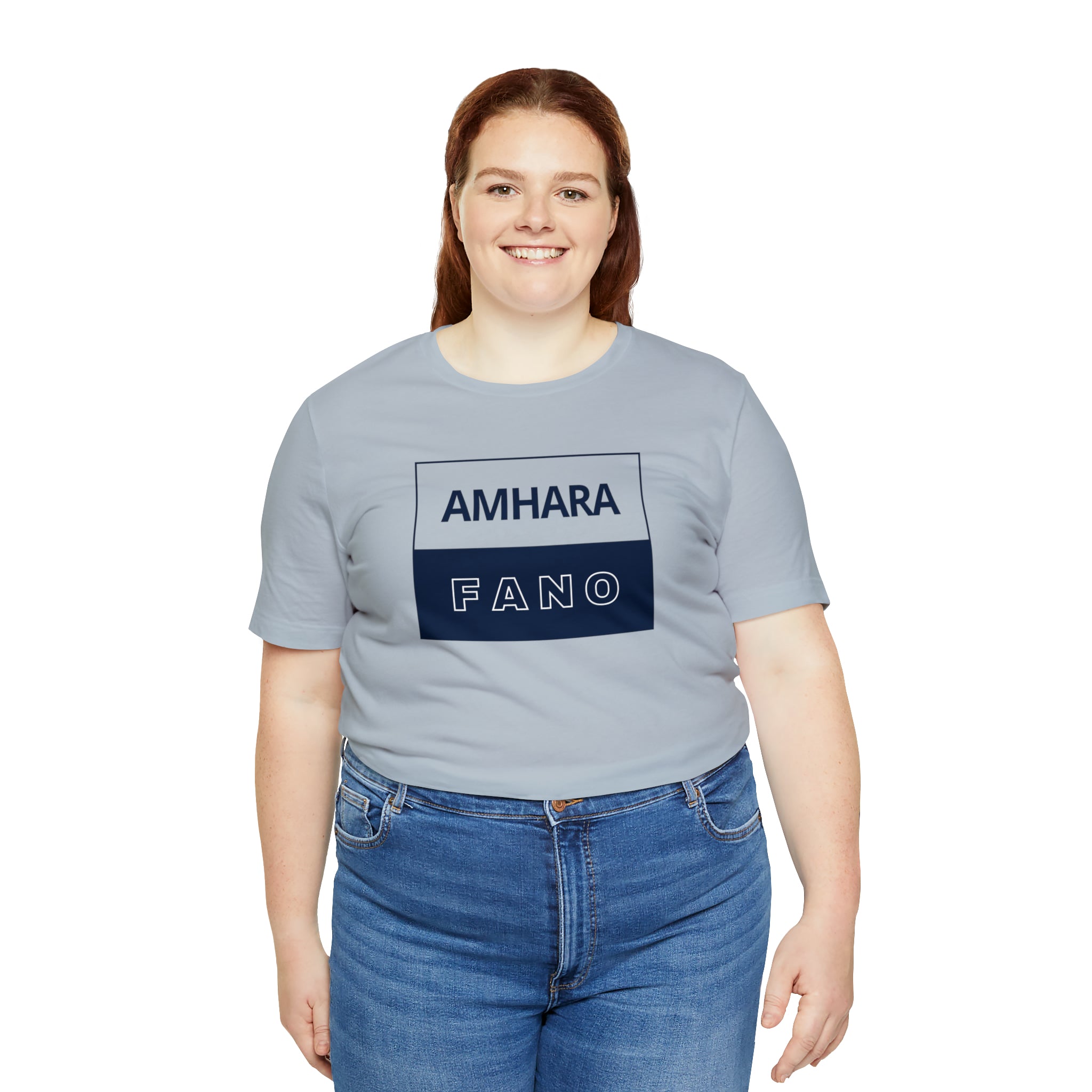 AMHARA FANO UNISEX JERSEY SHORT SLEEVE TEE