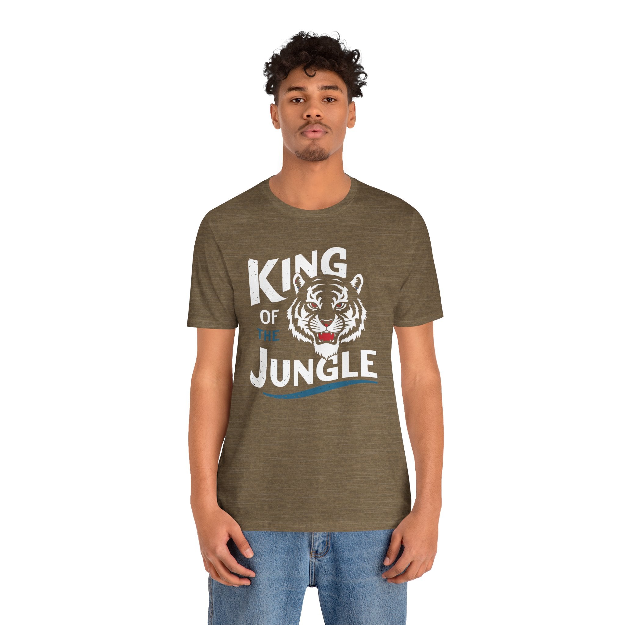 King of the Jungle Unisex Jersey Short Sleeve Tee