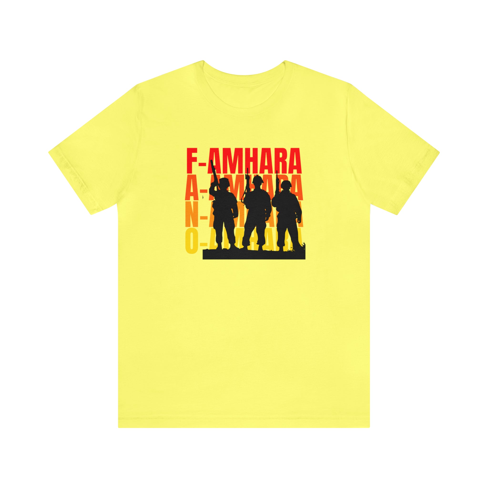 AMHARA UNISEX JERSEY SHORT SLEEVE TEE