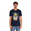 Astronaut Cat Unisex Jersey Short Sleeve Tee