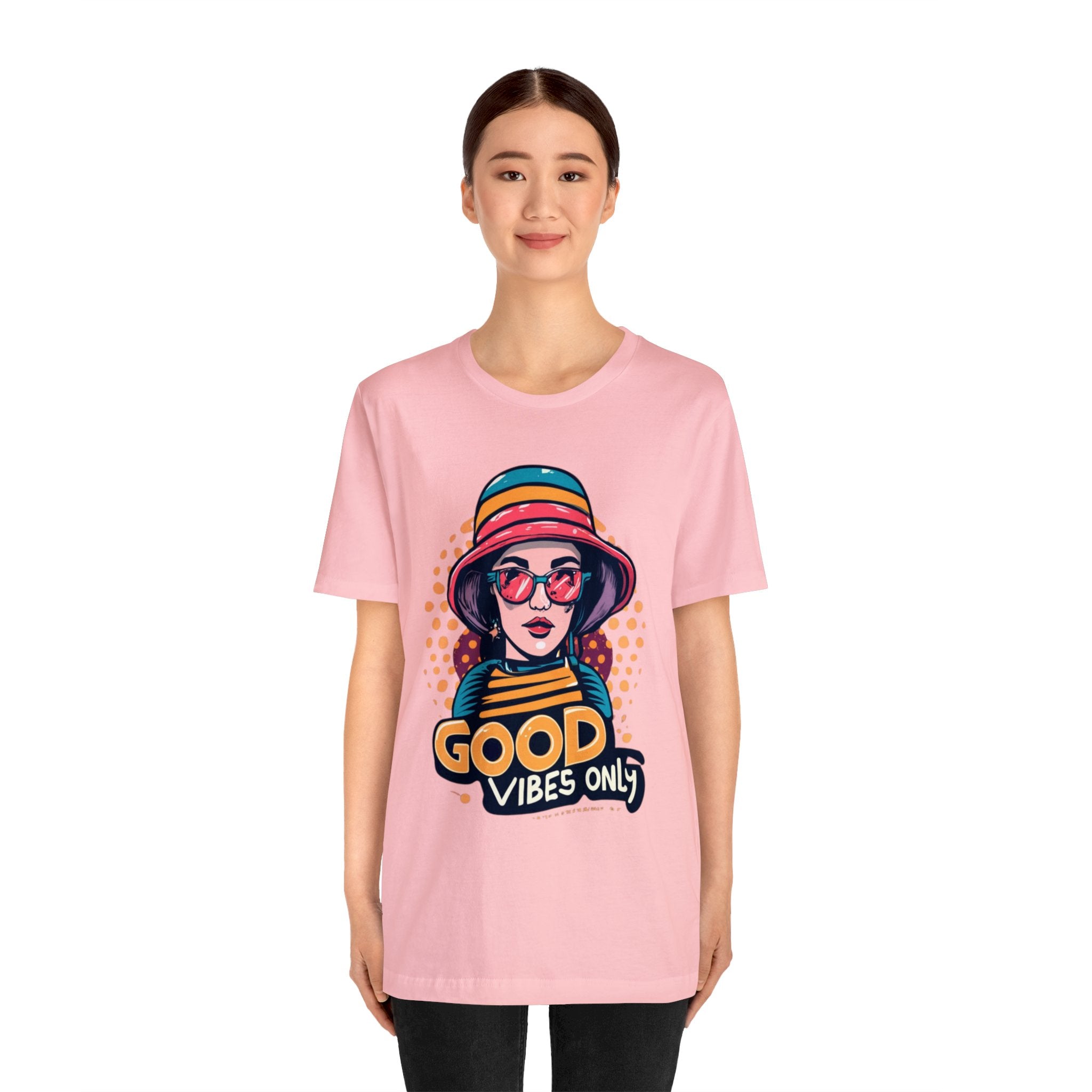 Good Vibes Only Unisex Jersey Short Sleeve Tee