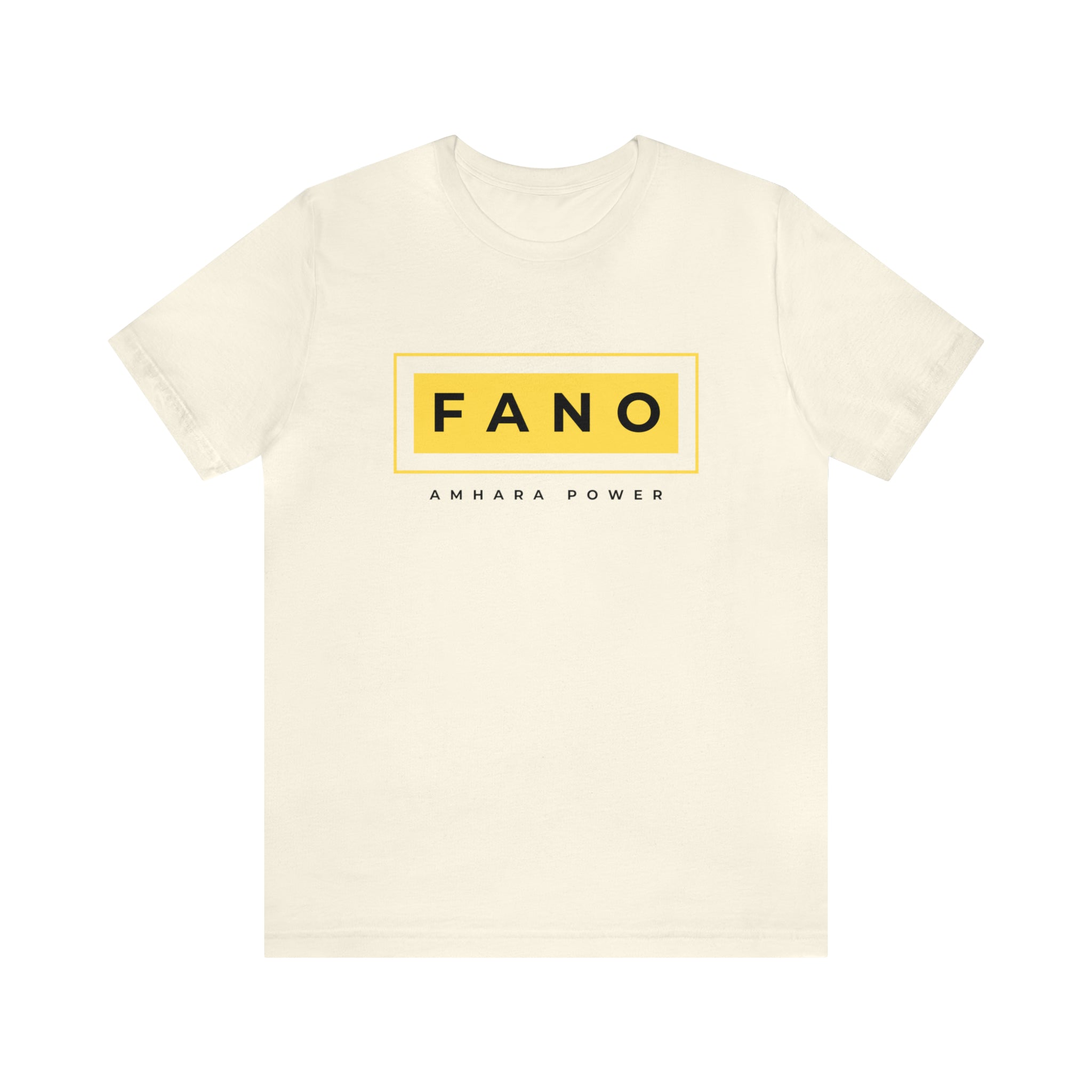 UNISEX FANO YELLOW JERSEY TEE