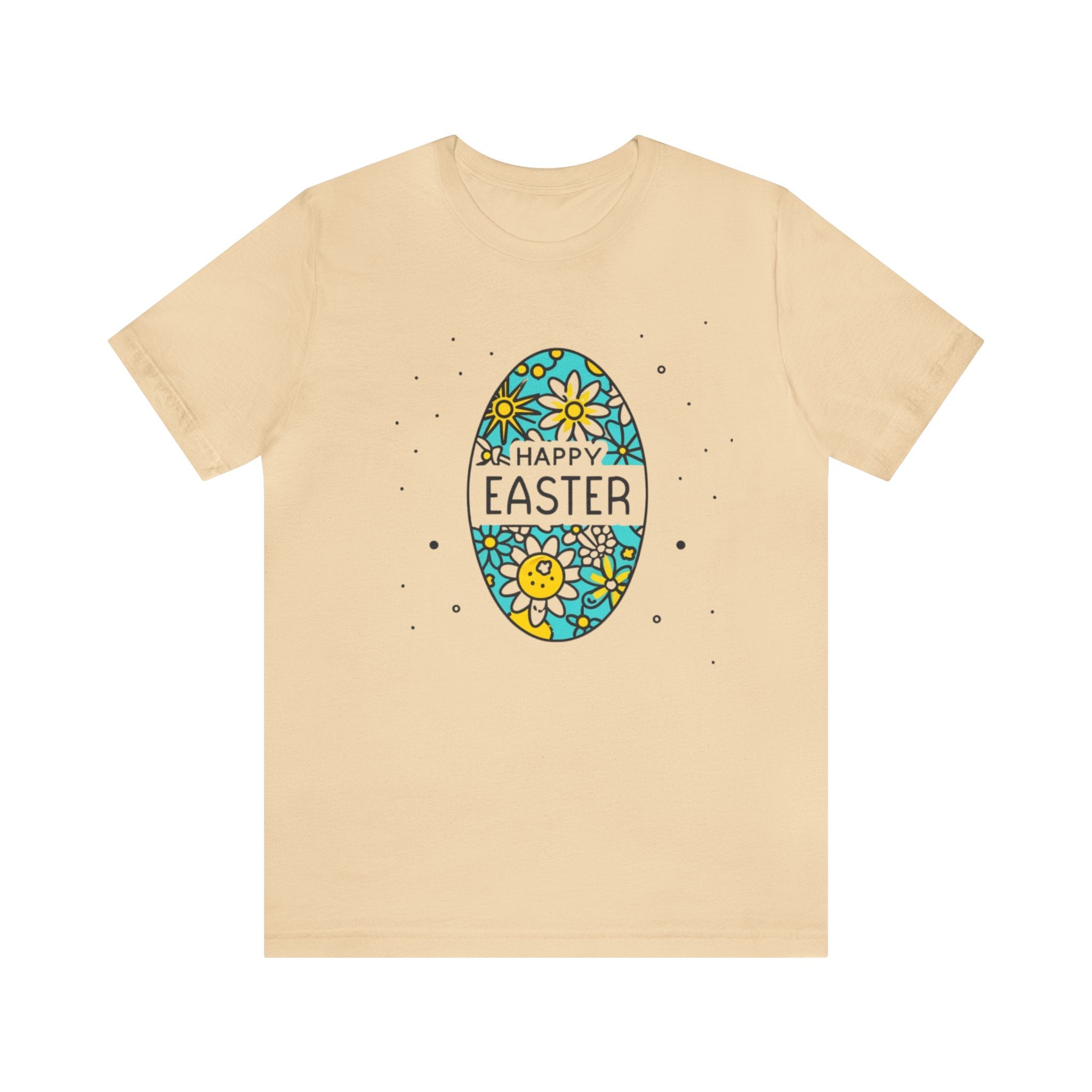 Happy Easter Unisex Jersey Short Sleeve Tee