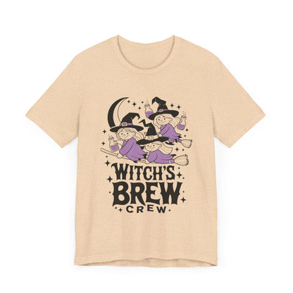 Witch's Brew Crew Unisex Jersey Short Sleeve Tee