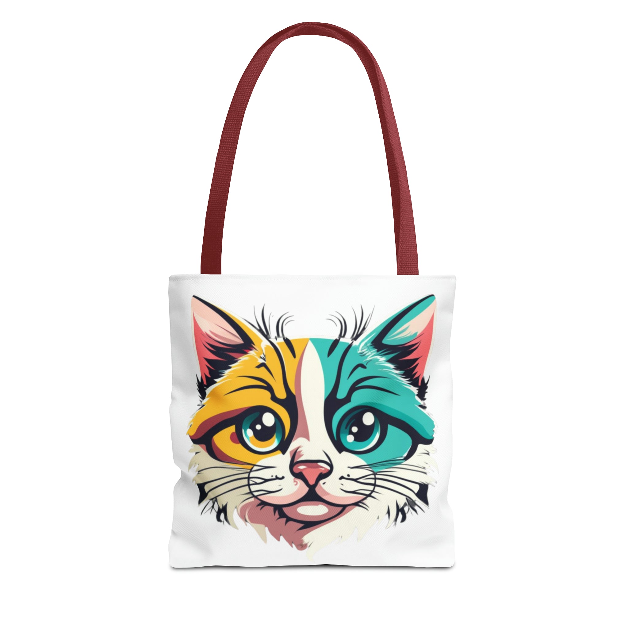 Cat Face Tote Bag (AOP)