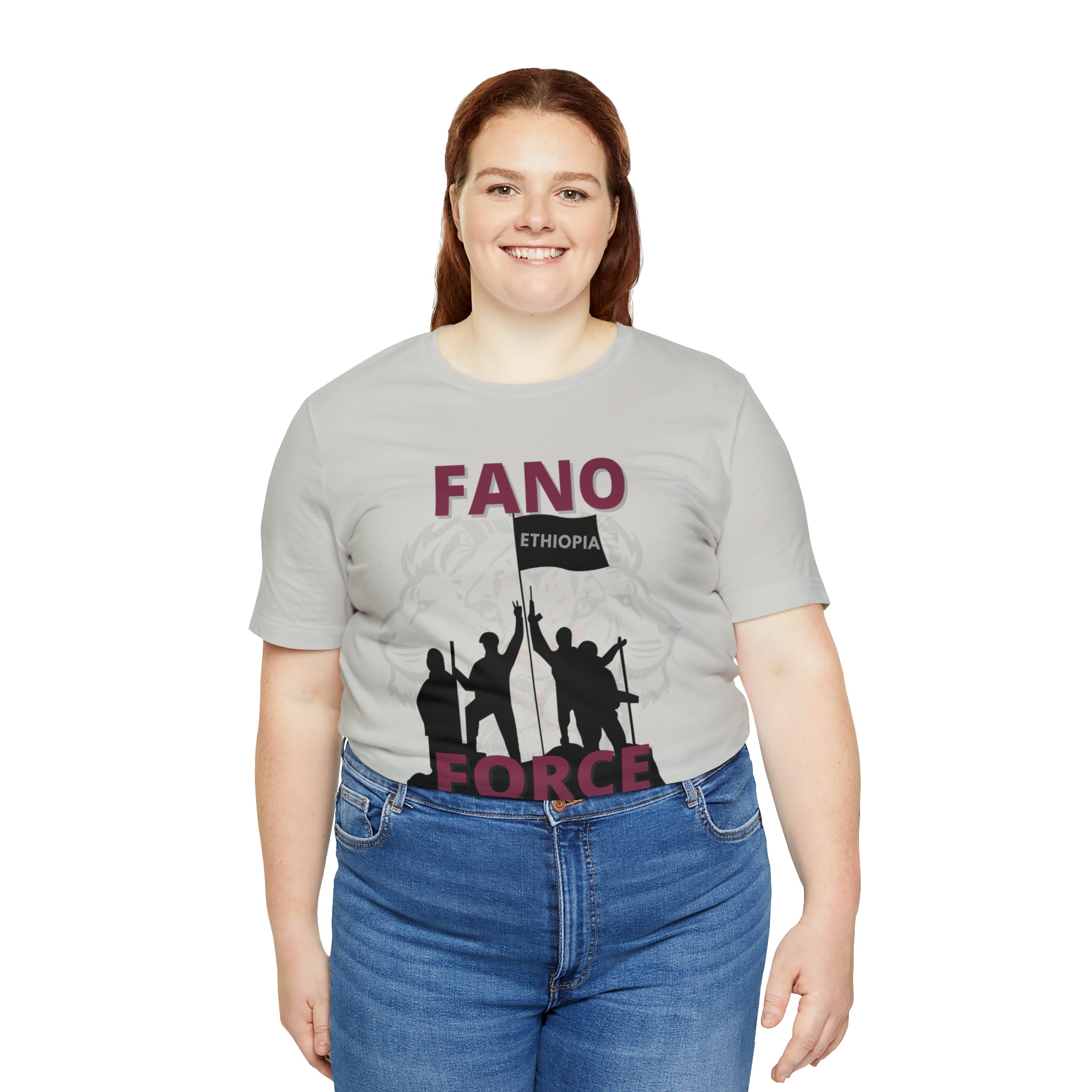 FANO GROUP WITH LION UNISEX JERSEY T-SHIRT