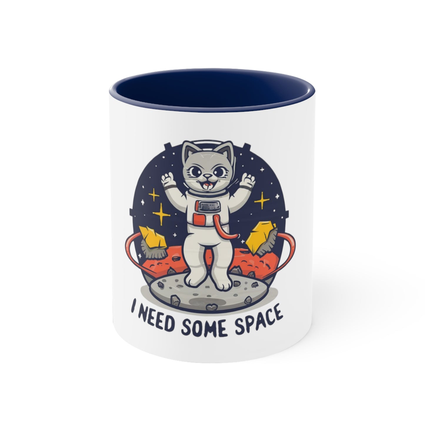 I Need Some Space White Mug 11oz