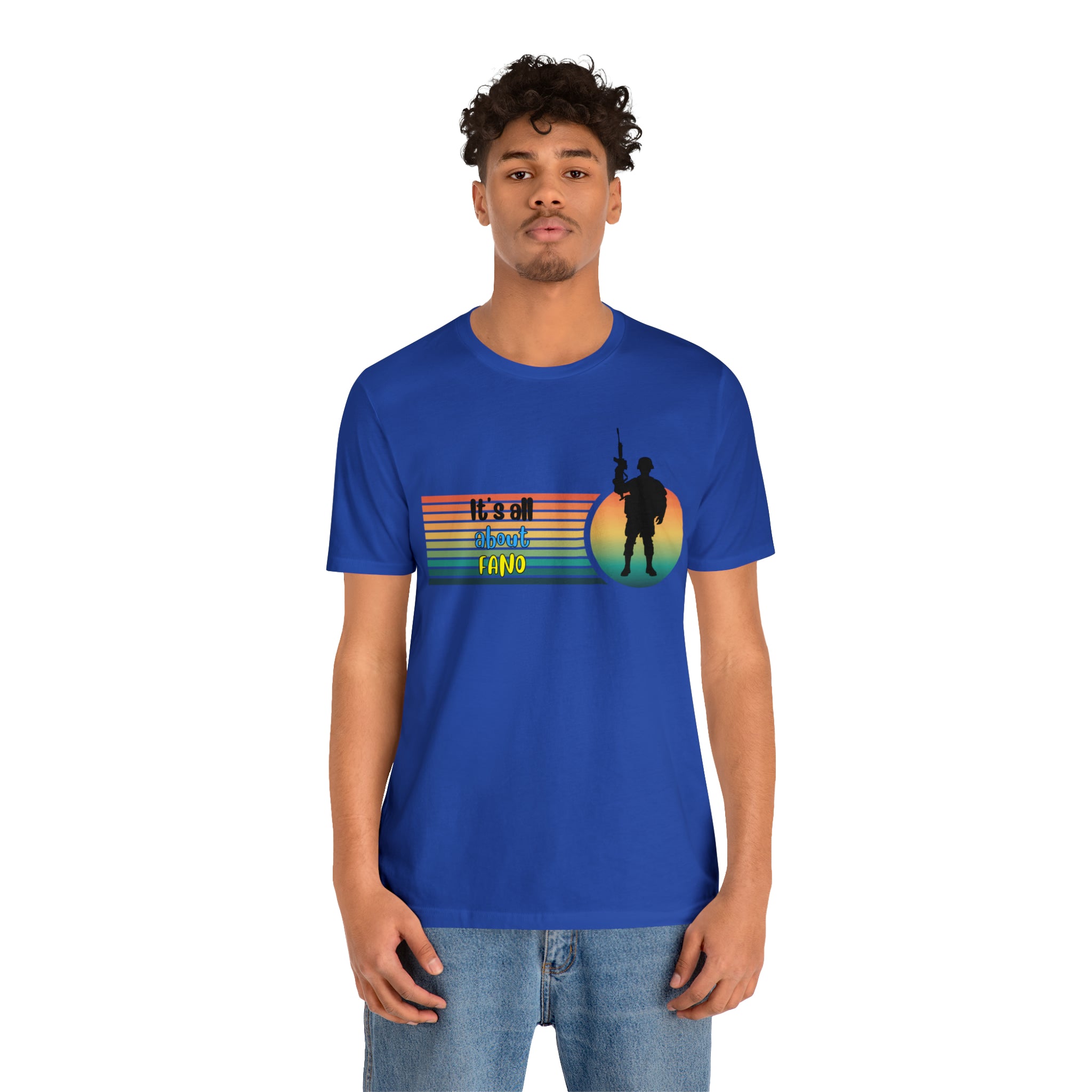 IT'S ALL ABOUT FANO UNISEX JERSEY SHORT SLEEVE TEE