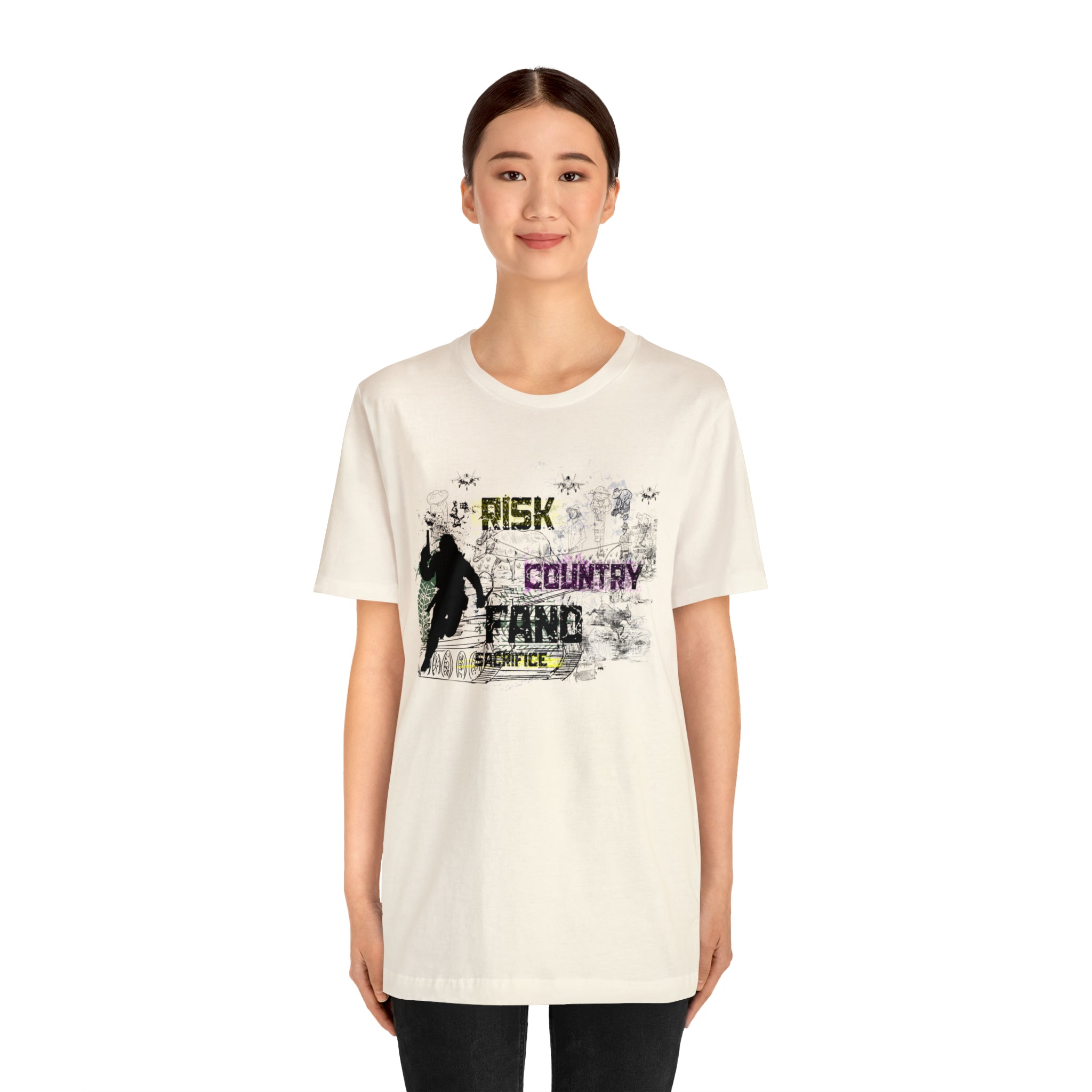 RISK FANO UNISEX JERSEY T-SHIRT