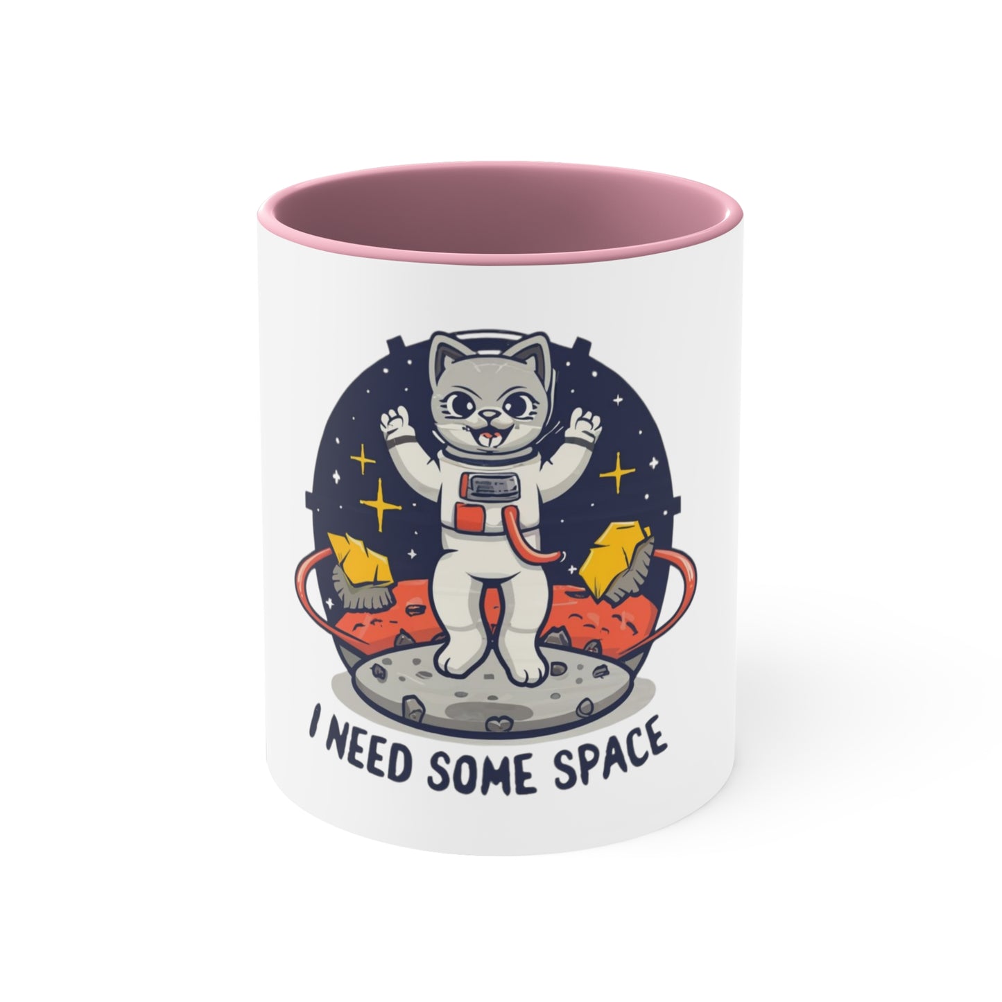 I Need Some Space White Mug 11oz