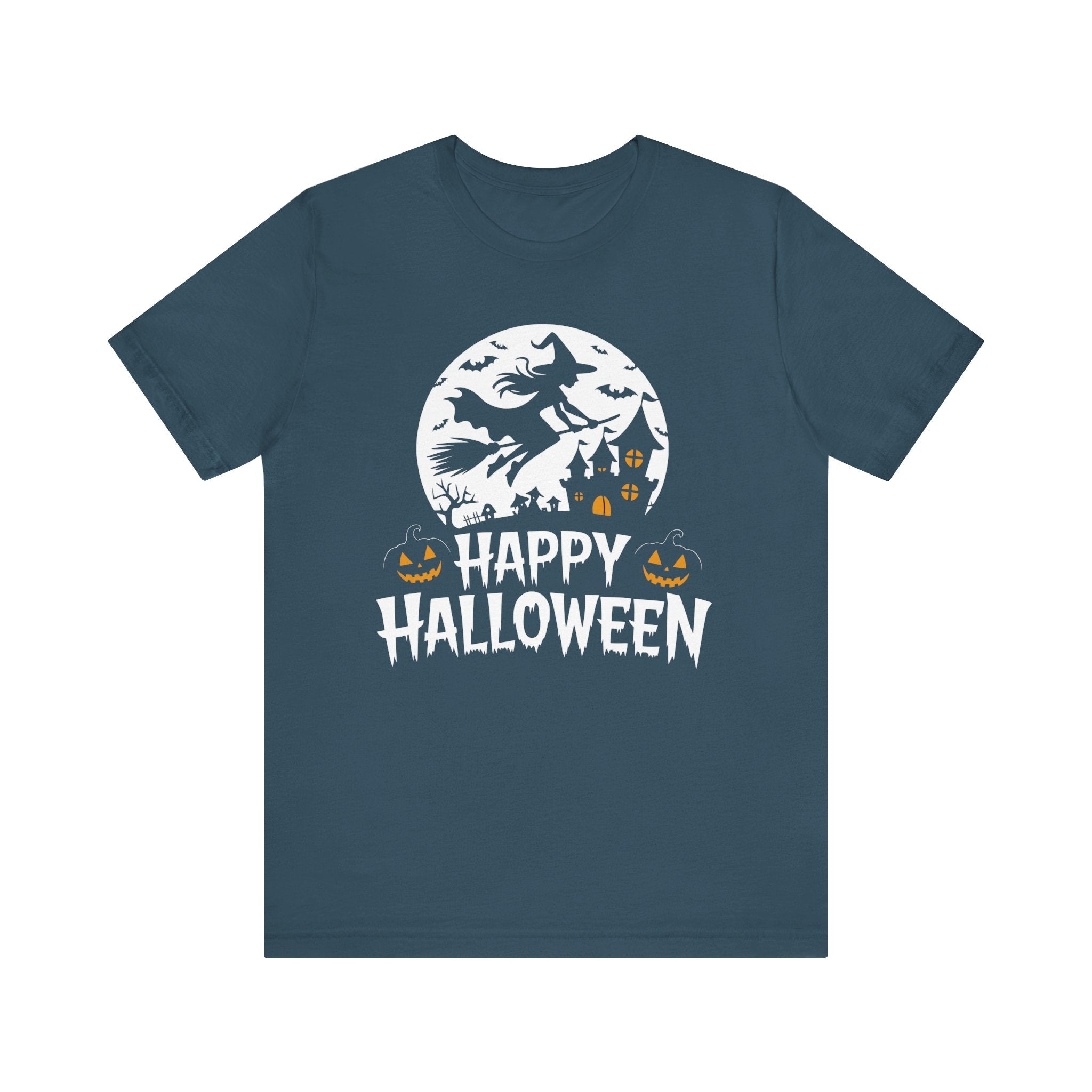 Happy Halloween Unisex Jersey Short Sleeve Tee