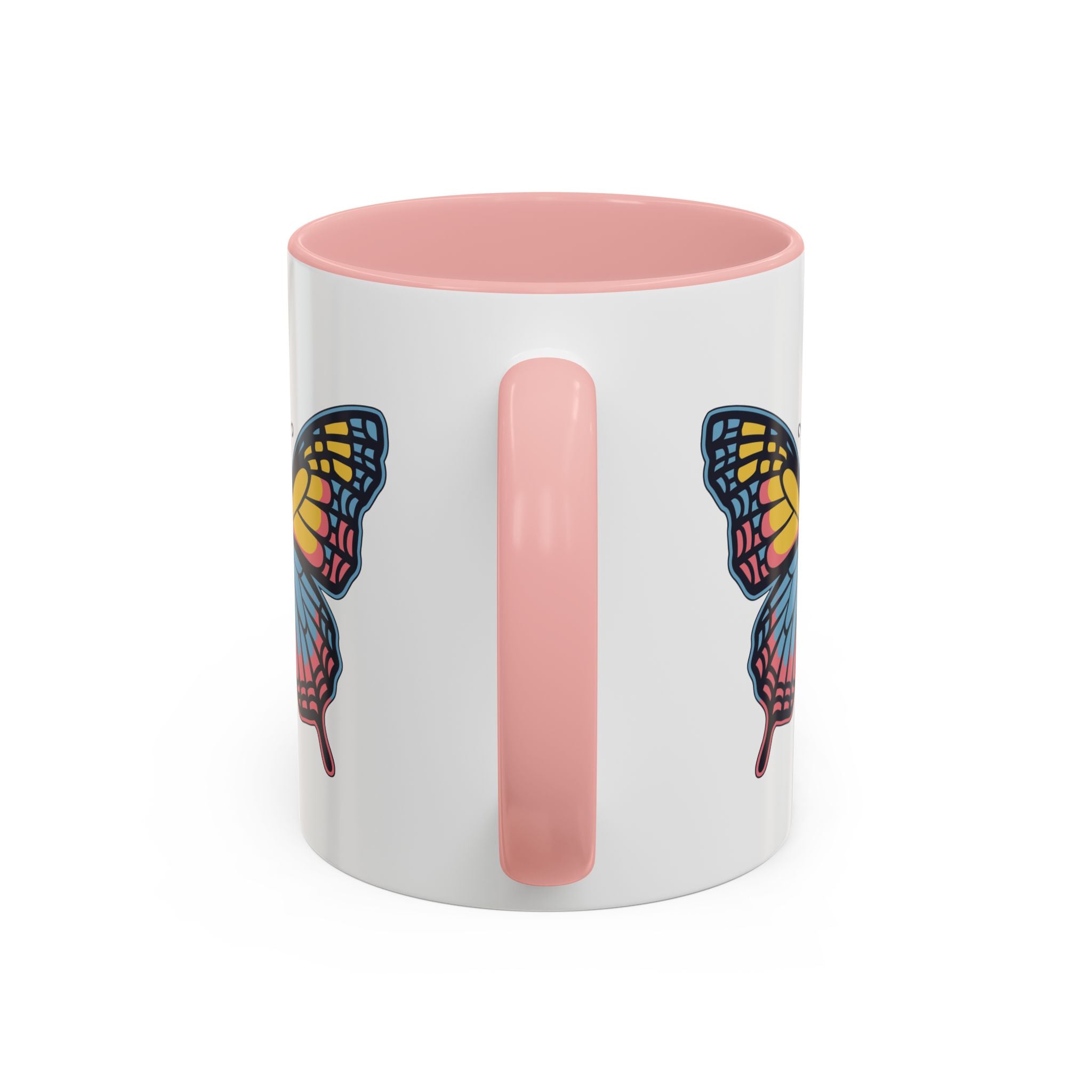 Butterfly Accent Coffee Mug (11, 15oz)