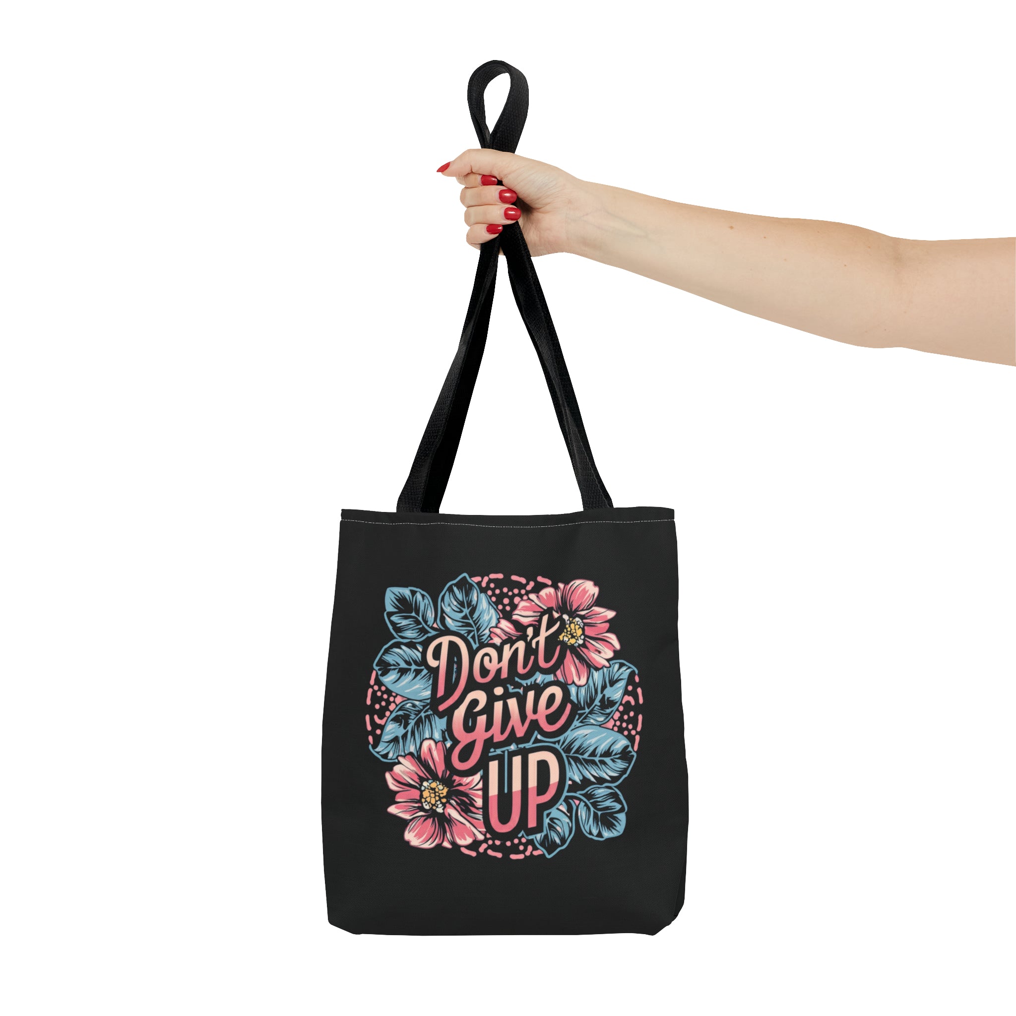 Don't Give Up Tote Bag (AOP)