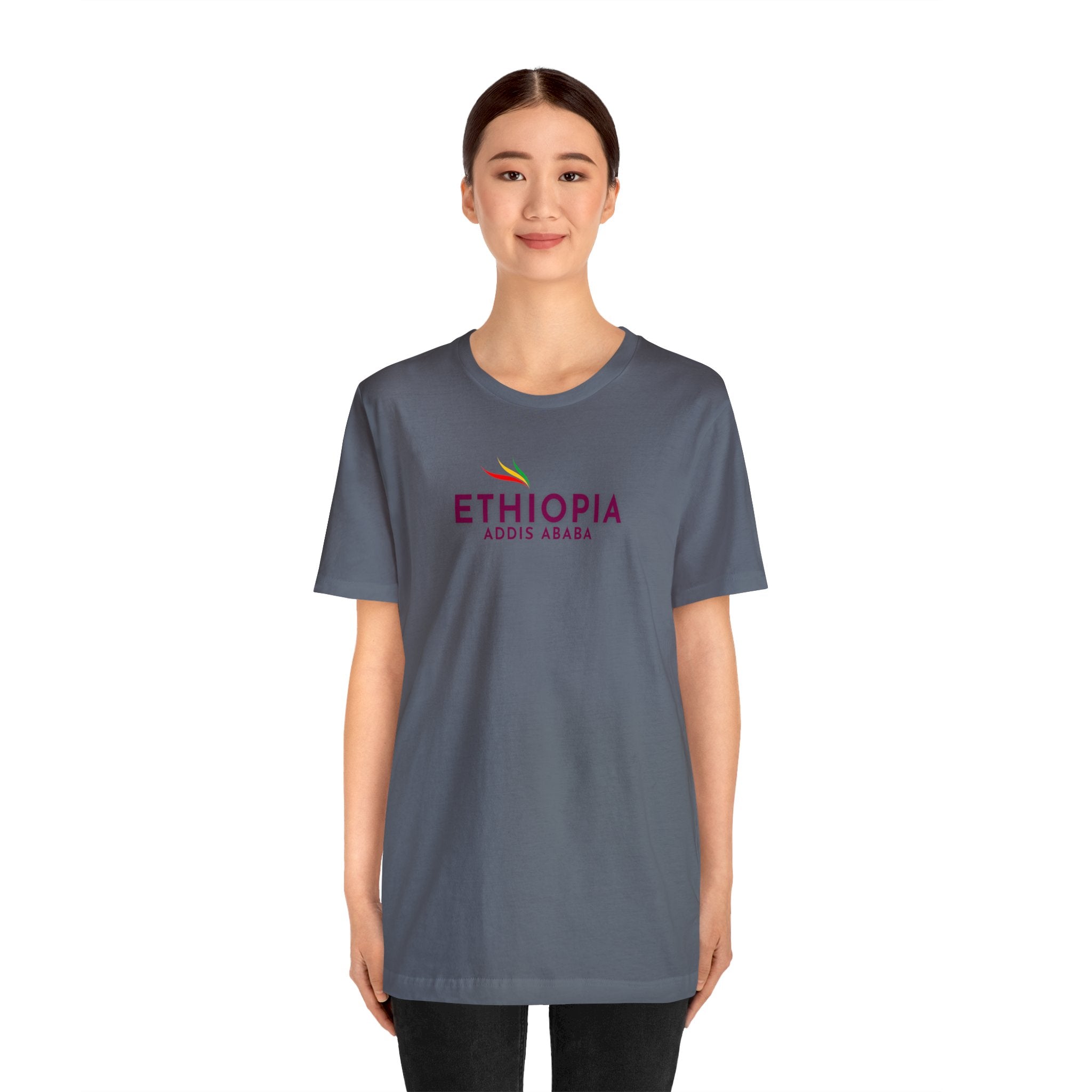 Ethiopia Addis Ababa Unisex Jersey Short Sleeve Tee