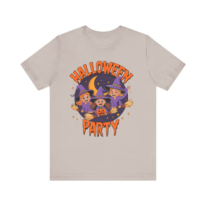 Halloween Party Unisex Jersey Short Sleeve Tee