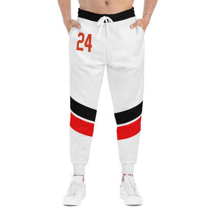 Red 24 Athletic Joggers (AOP)