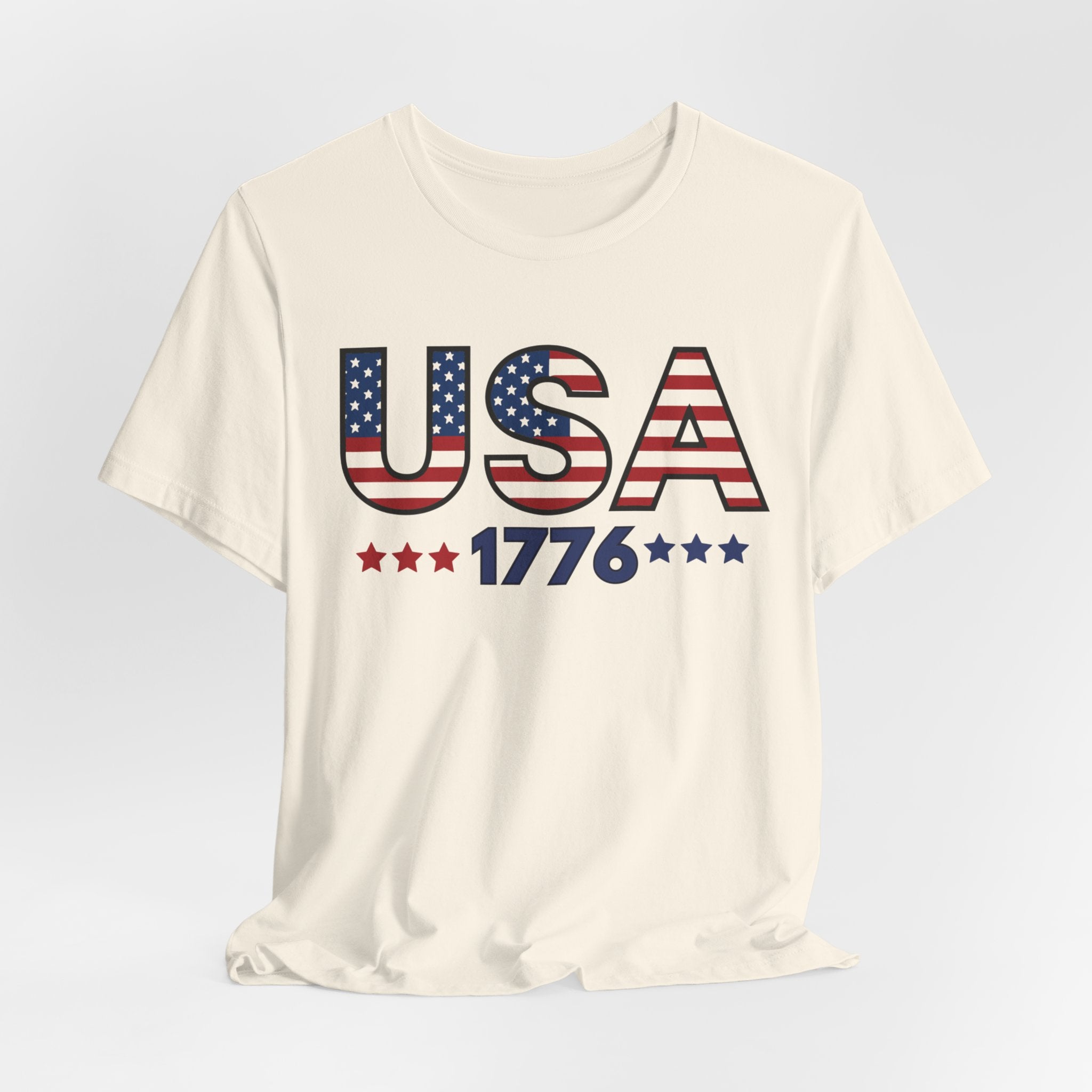 USA 1776 Unisex Jersey Short Sleeve Tee