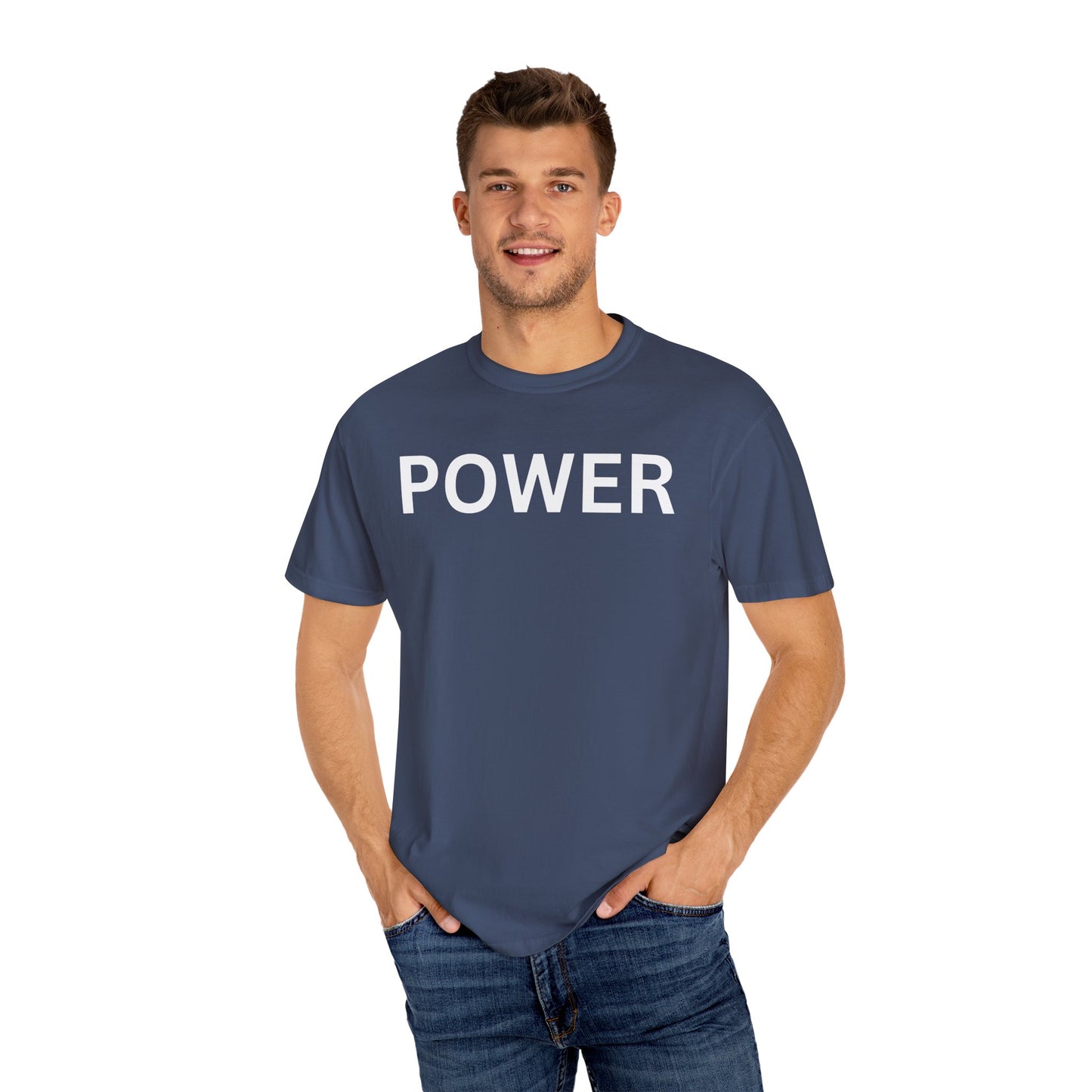 Empowerment Unisex T-Shirt - Garment-Dyed Tee for Motivation, Casual Wear, Gift for Friends, Positive Vibes, Everyday Statement