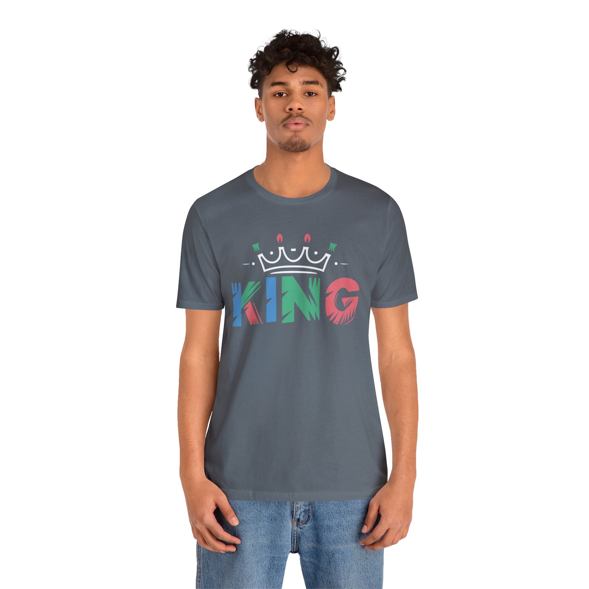 King Unisex Jersey Short Sleeve Tee