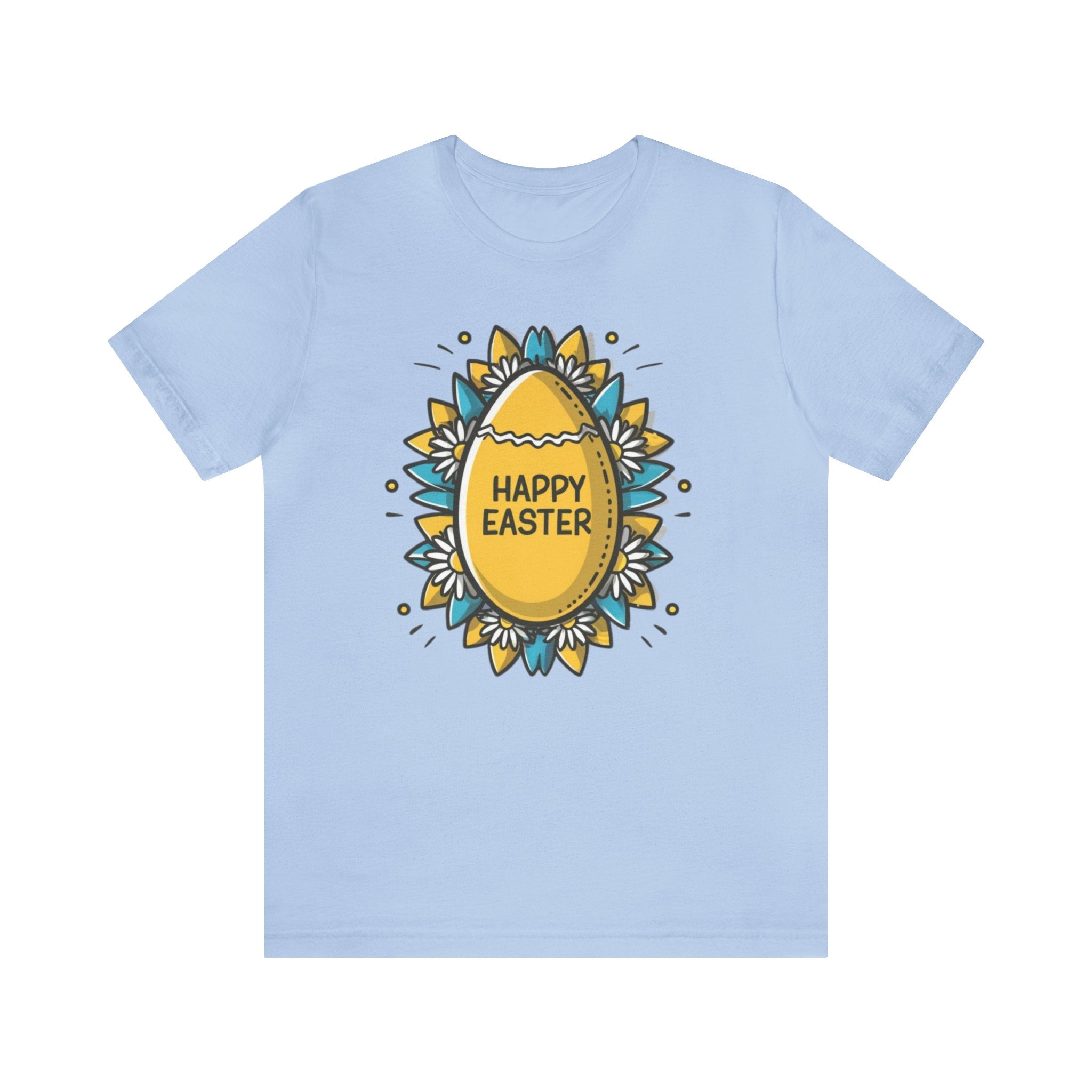 Happy Easter Unisex Jersey Short Sleeve Tee